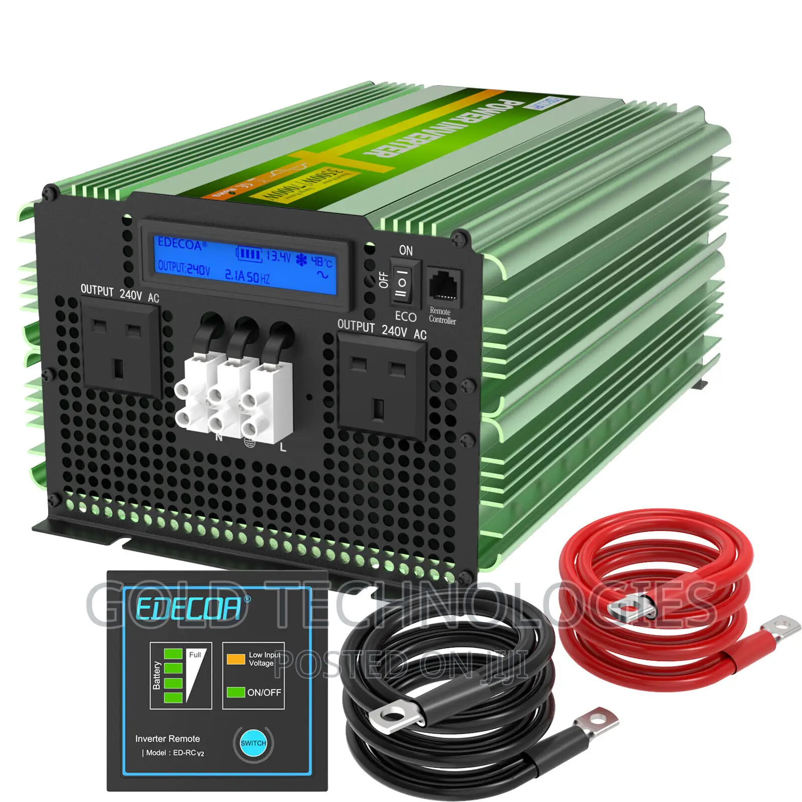 2.5 Kva 24 Volts Pure Sine Wave Inverter