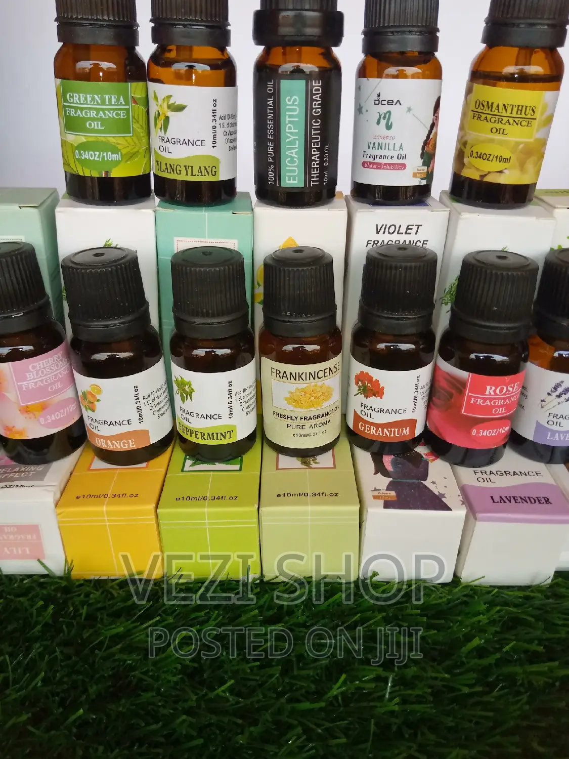 Fragrance Oils of Different Aromas