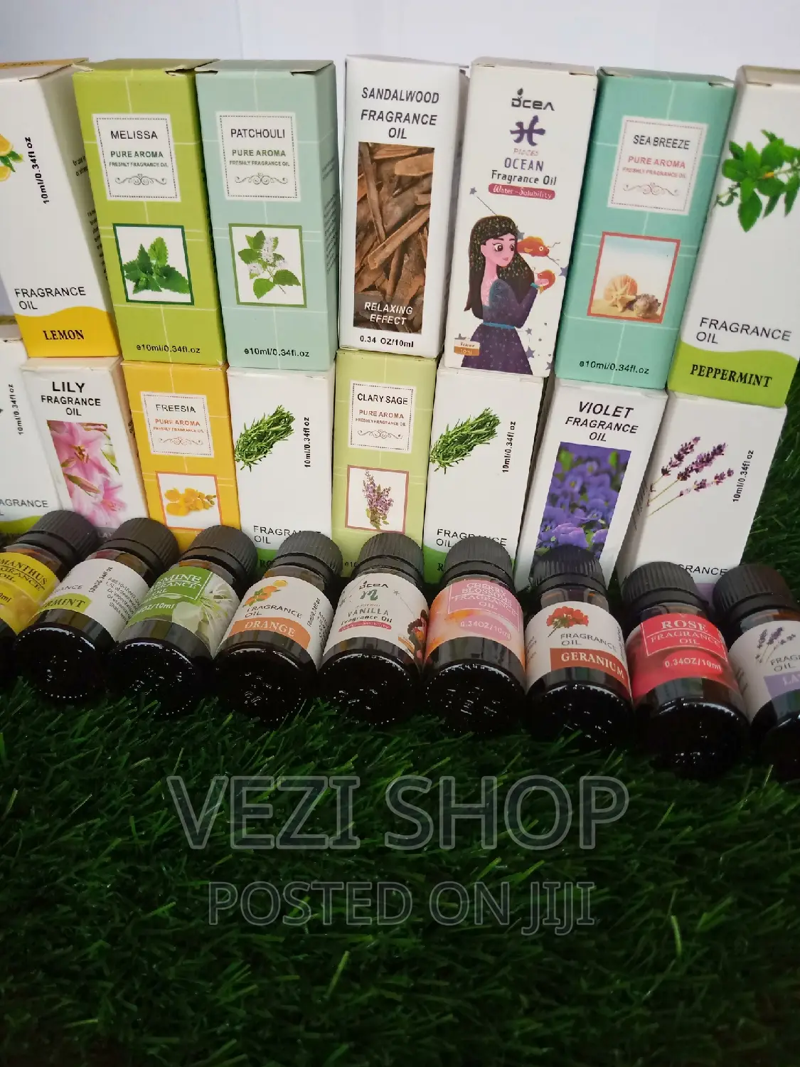 Fragrance Oils of Different Aromas