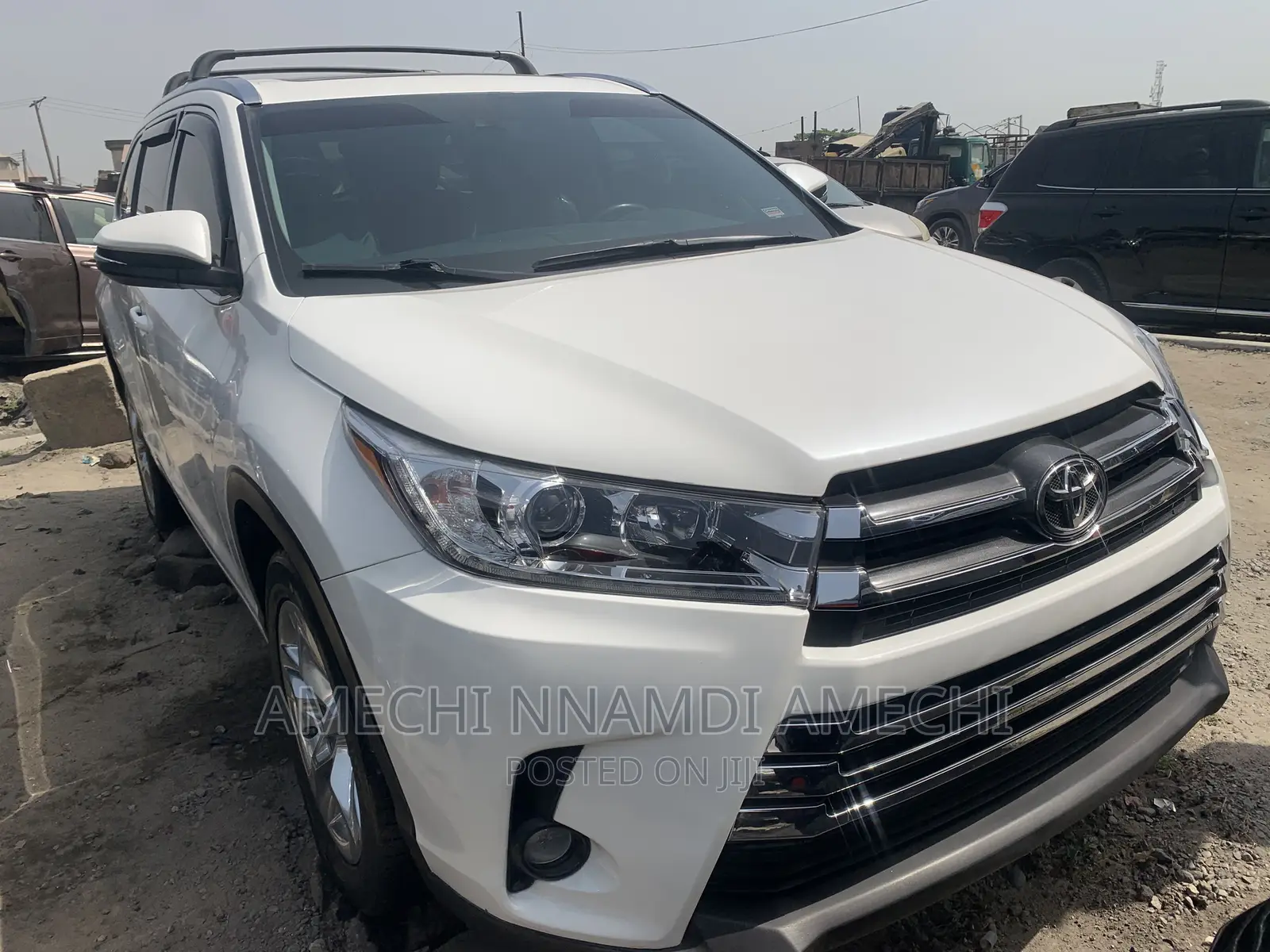 Toyota Highlander Limited Platinum V6 4x4 (3.5L 6cyl 6A) 2016 White