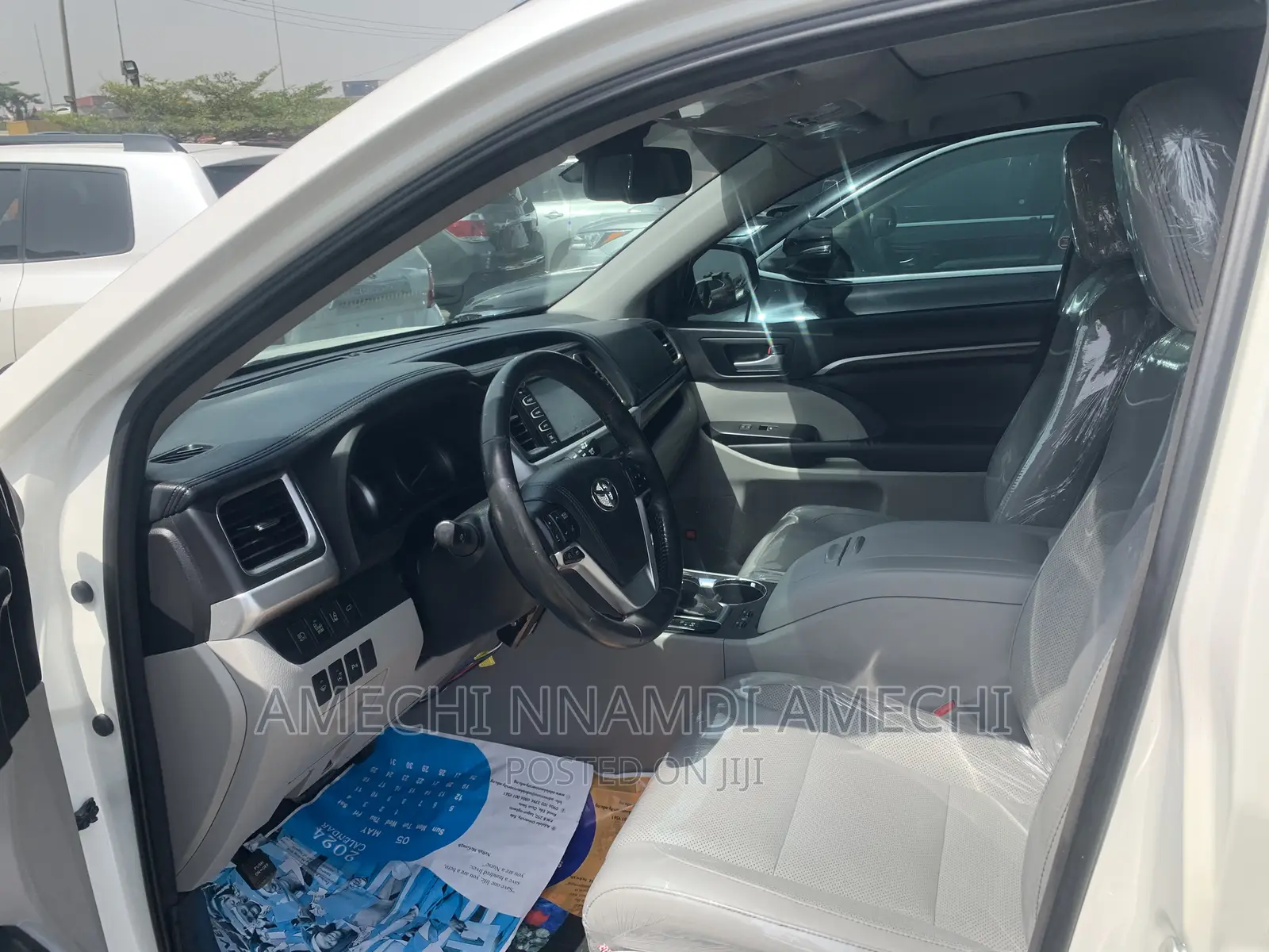Toyota Highlander Limited Platinum V6 4x4 (3.5L 6cyl 6A) 2016 White