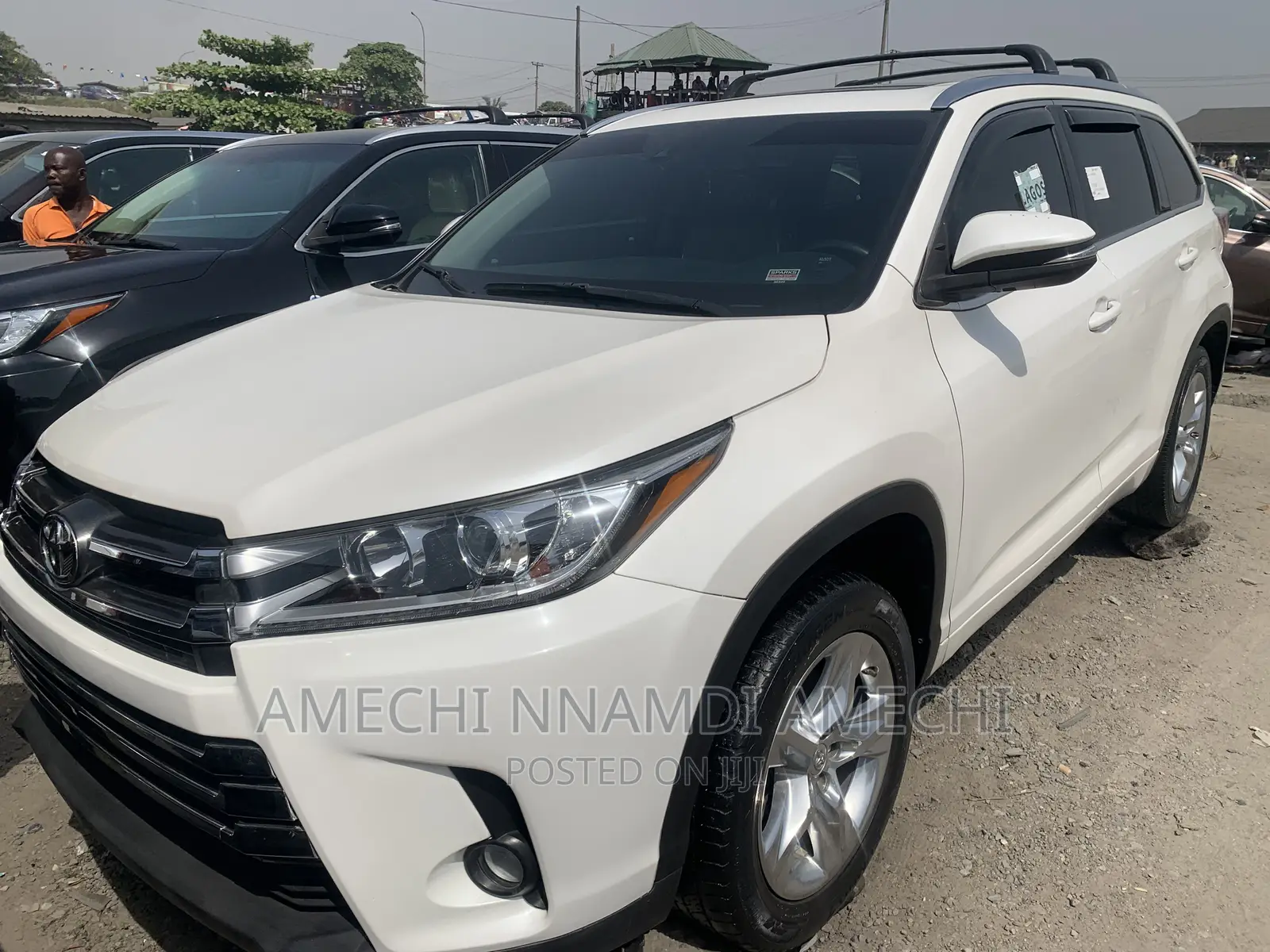 Toyota Highlander Limited Platinum V6 4x4 (3.5L 6cyl 6A) 2016 White