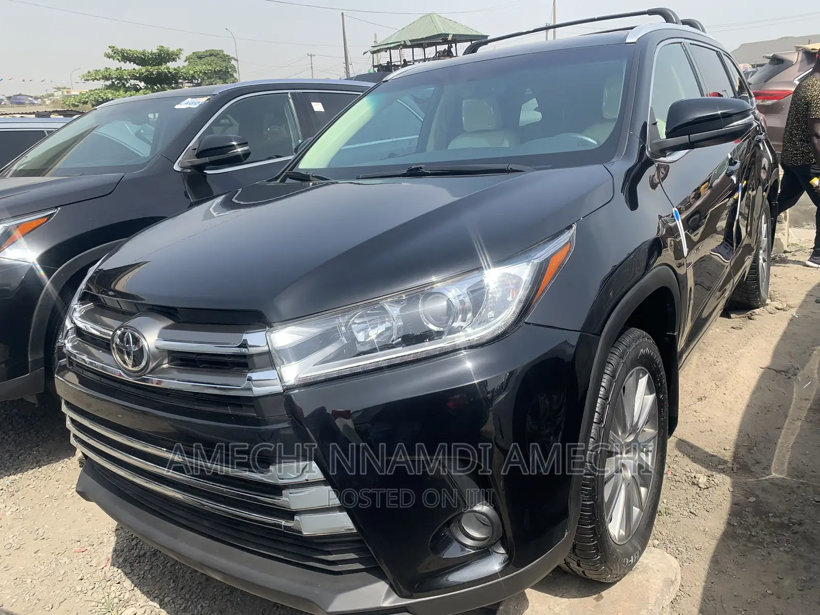 Toyota Highlander Limited 4dr SUV AWD (3.5L 6cyl 6A) 2015 Black