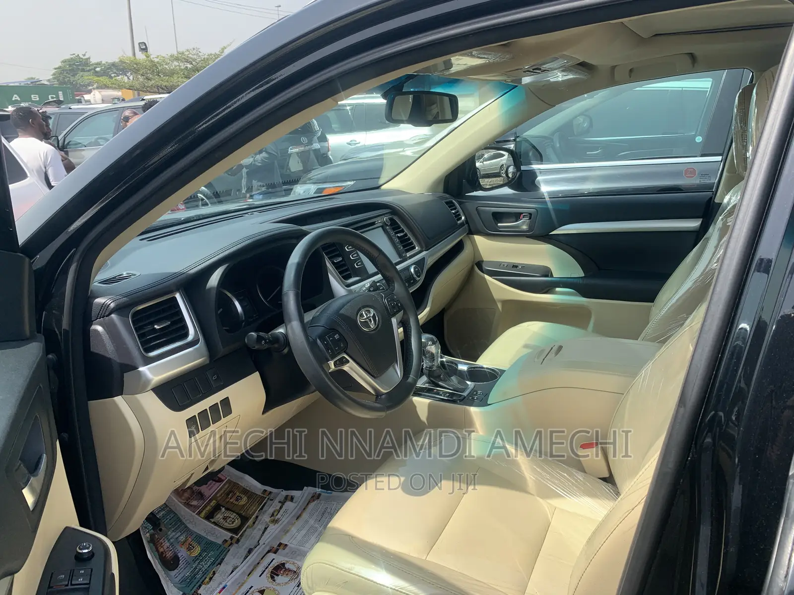 Toyota Highlander Limited 4dr SUV AWD (3.5L 6cyl 6A) 2015 Black