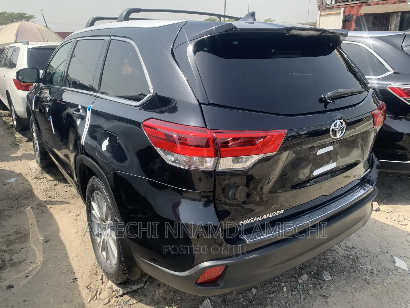 Toyota Highlander Limited 4dr SUV AWD (3.5L 6cyl 6A) 2015 Black