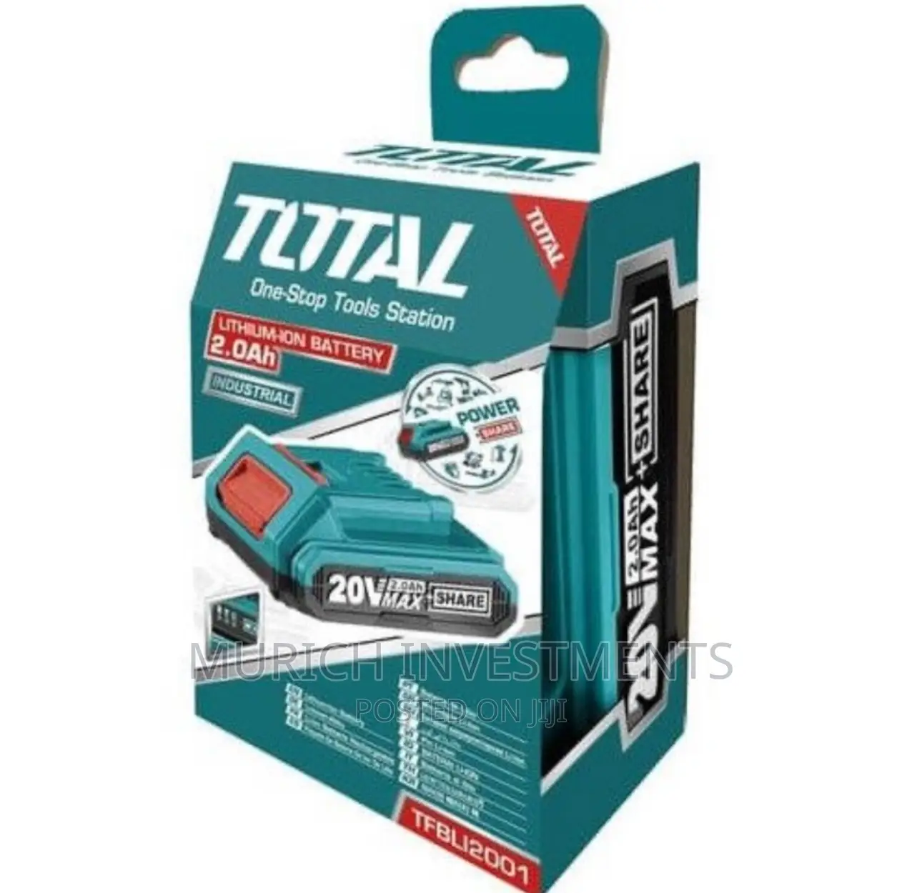 Totalbattery Pack 20 V Lithium-ion Total-tfbli2001