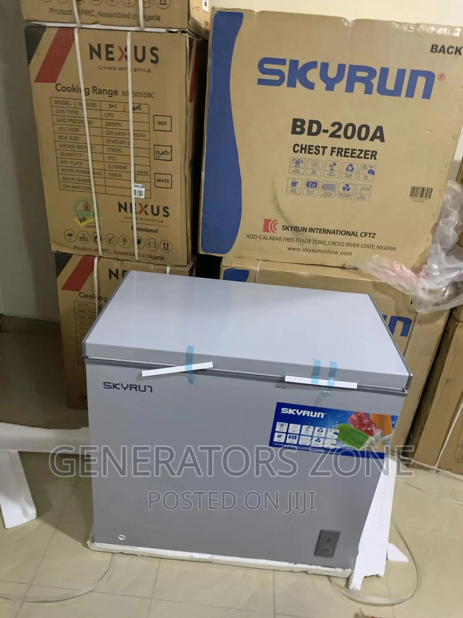 Introducing the New Skyrun Bd-200a 200L Skyrun Freezee