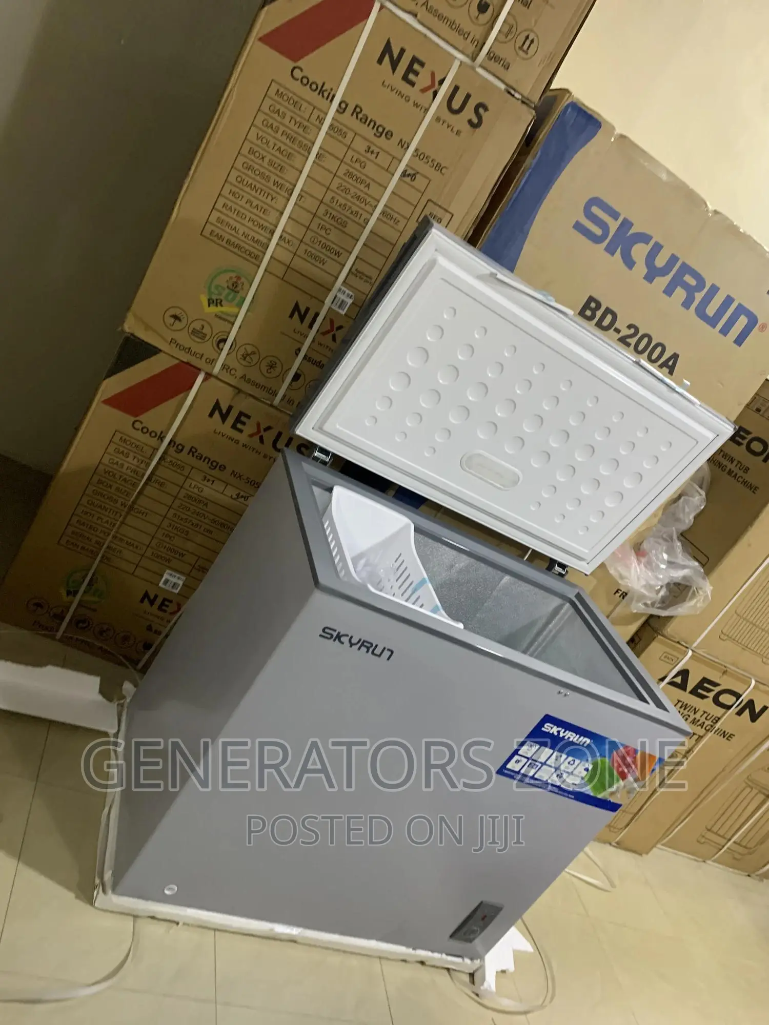 Energy Saving 200l-Bd-200a Skyrun Single Door Chest Freezer