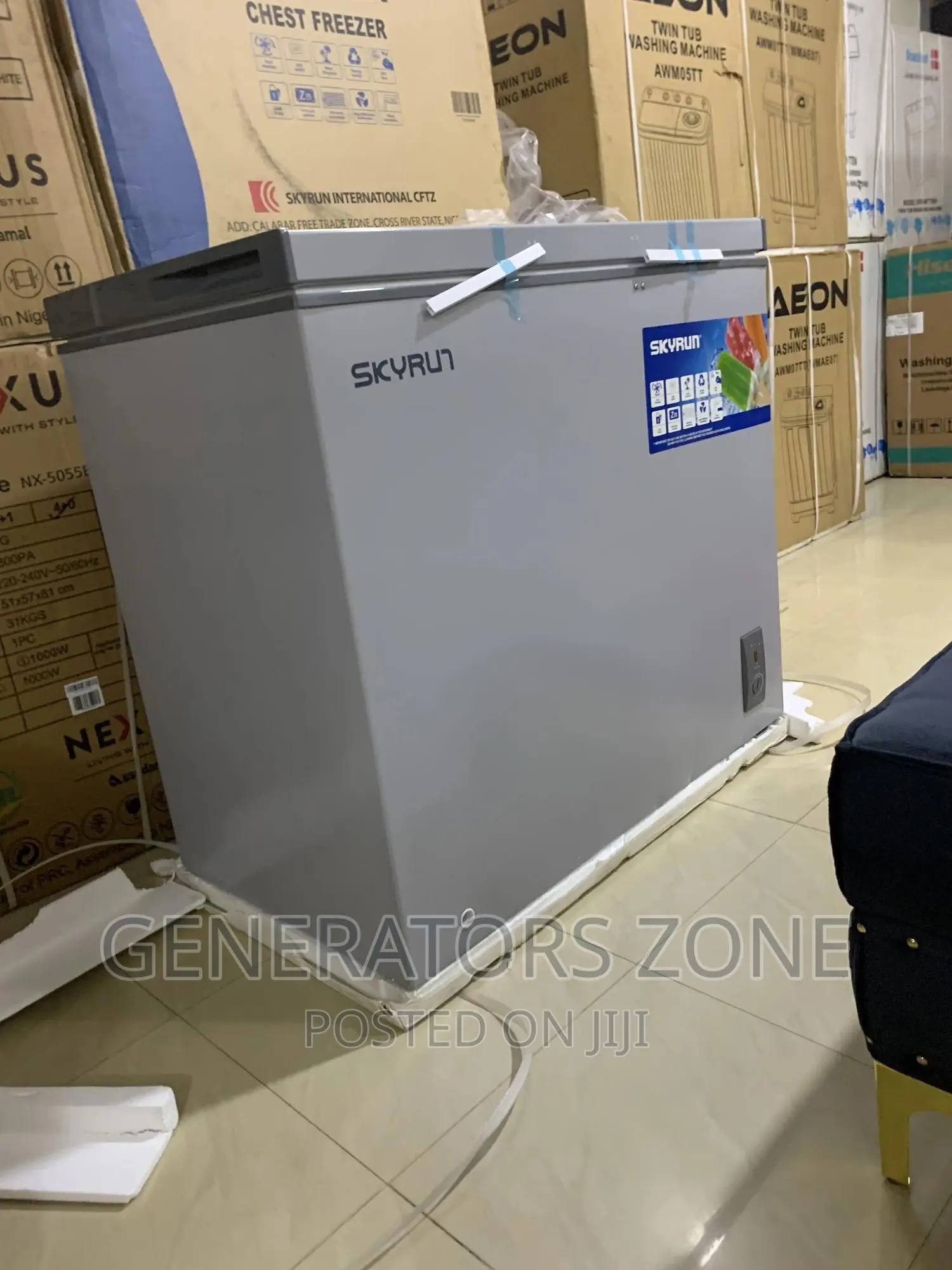 Energy Saving 200l-Bd-200a Skyrun Single Door Chest Freezer