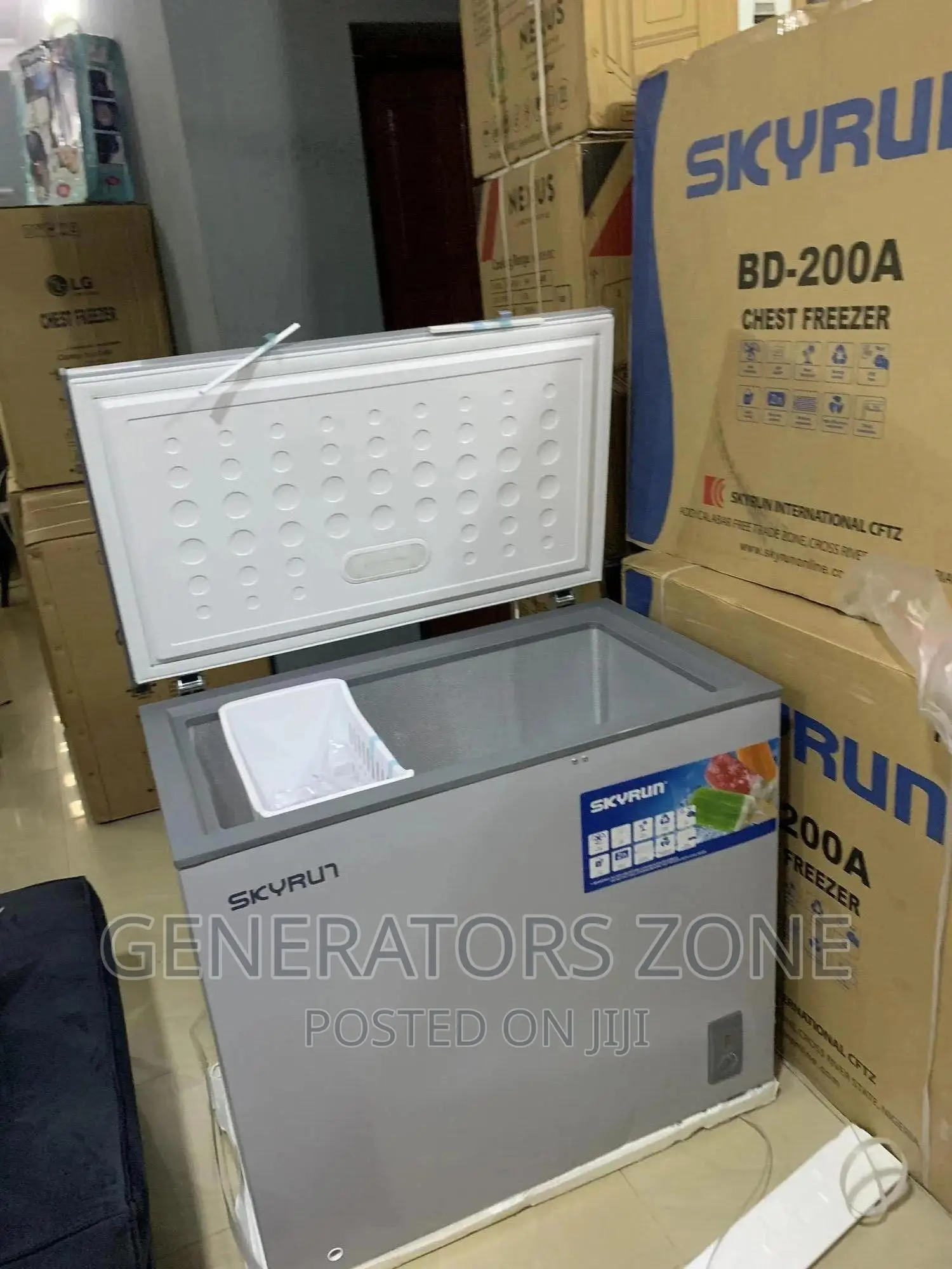 Standard Fast Cooling Skyrun Bd-200a|Skyrun 200l Frezer+Key