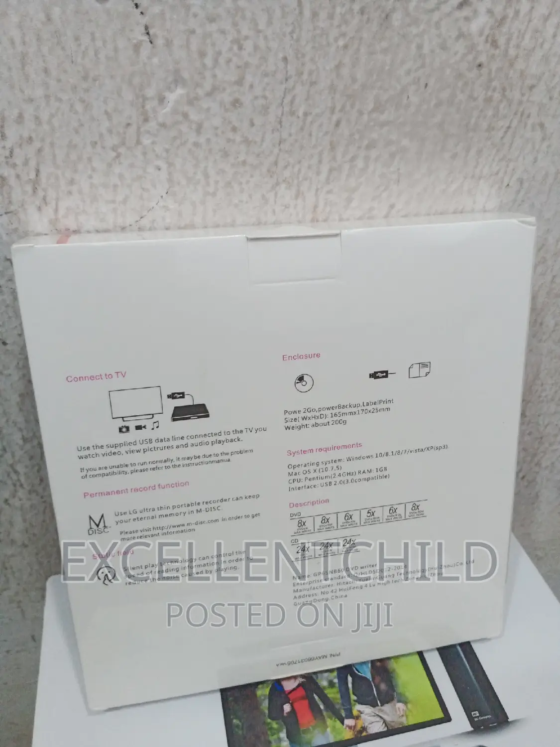 LG External DVD Writer