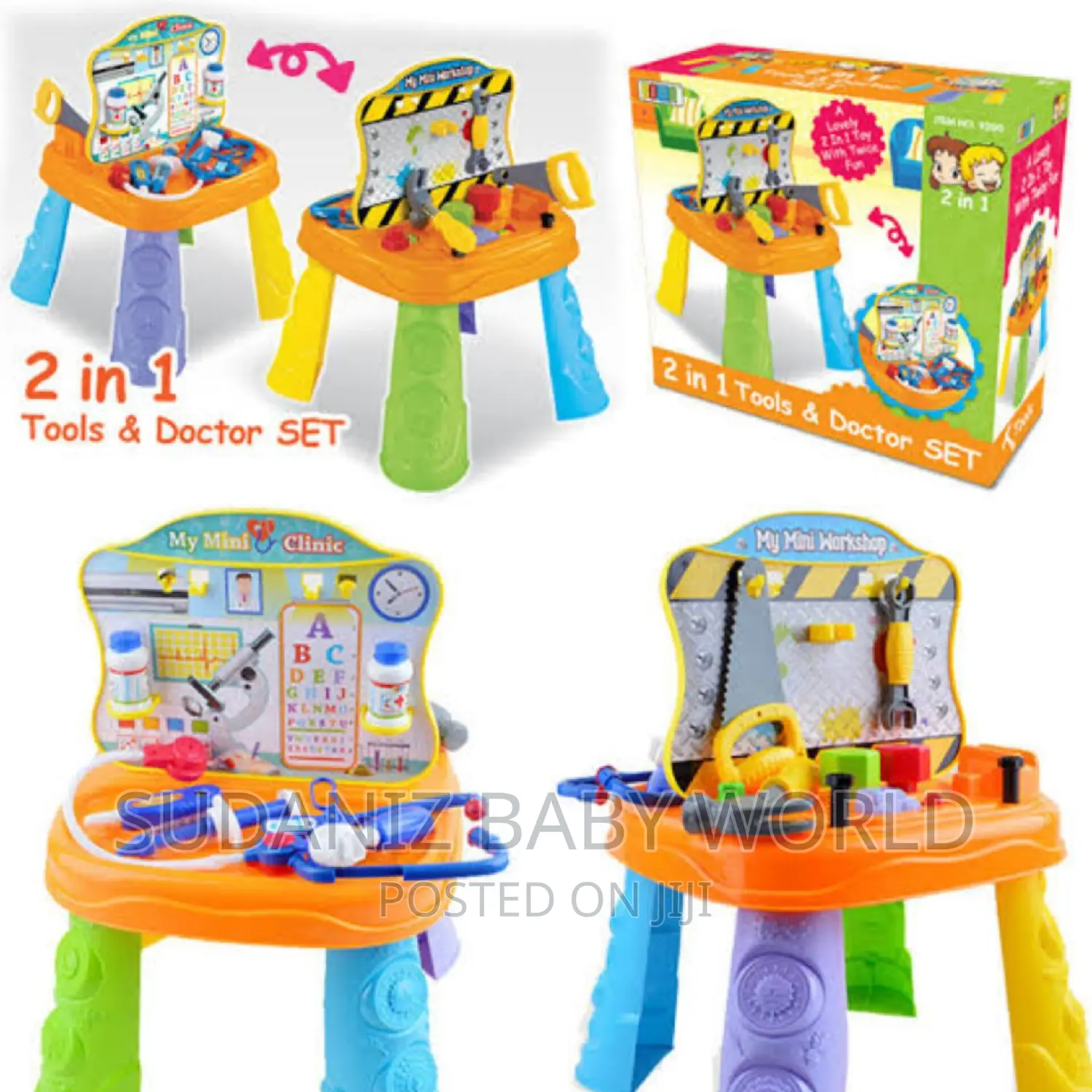 Awesome 2 in 1 Tools Doctor Play Set