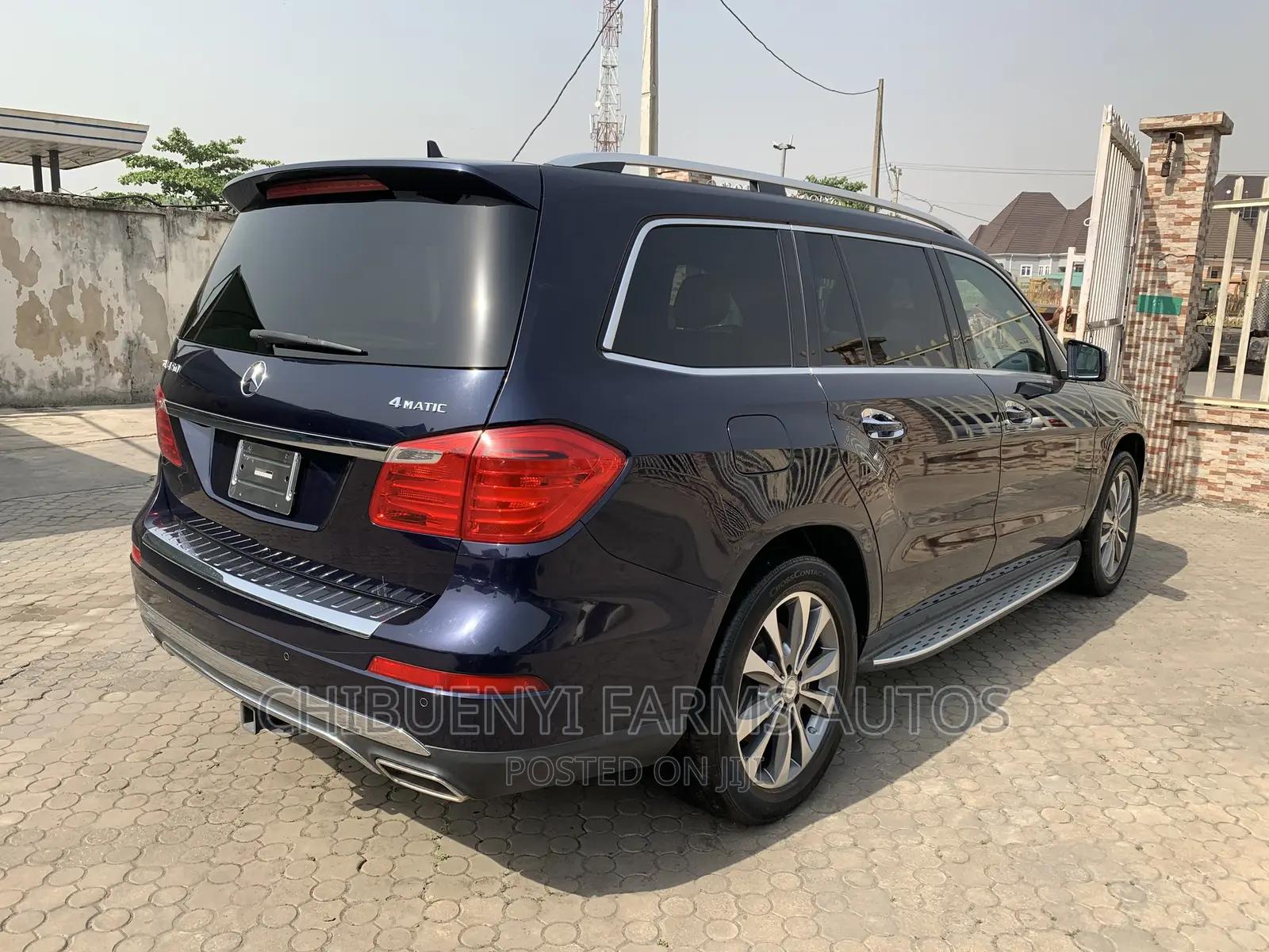 Mercedes-Benz GL-Class 450 2016 Blue