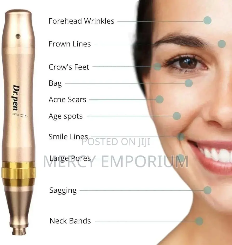 Derma Rolling M5 Pen for Hair Growth, Stretch Marks, Scars