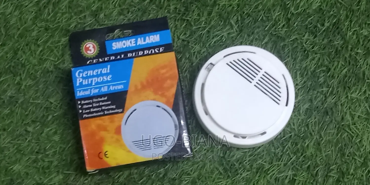 Smoke Detector With Battery