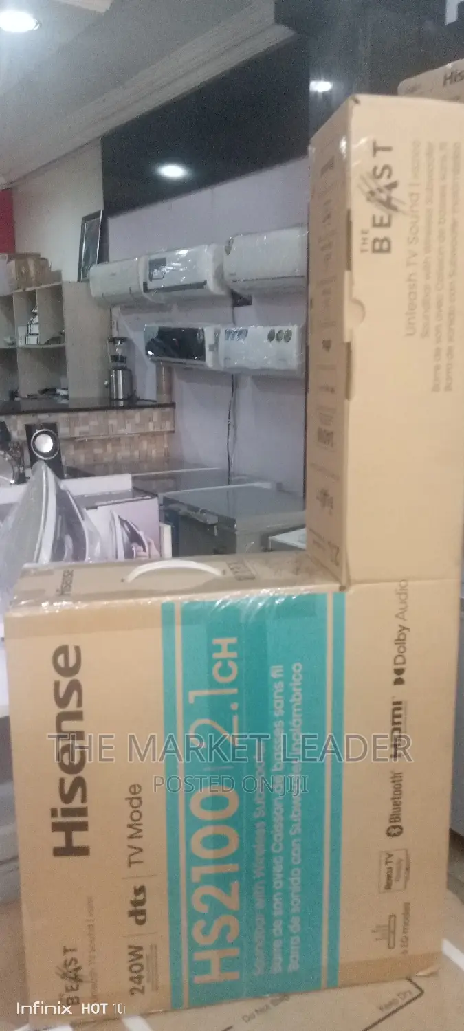 Hisense Sound Bar 240watt 2.1ch