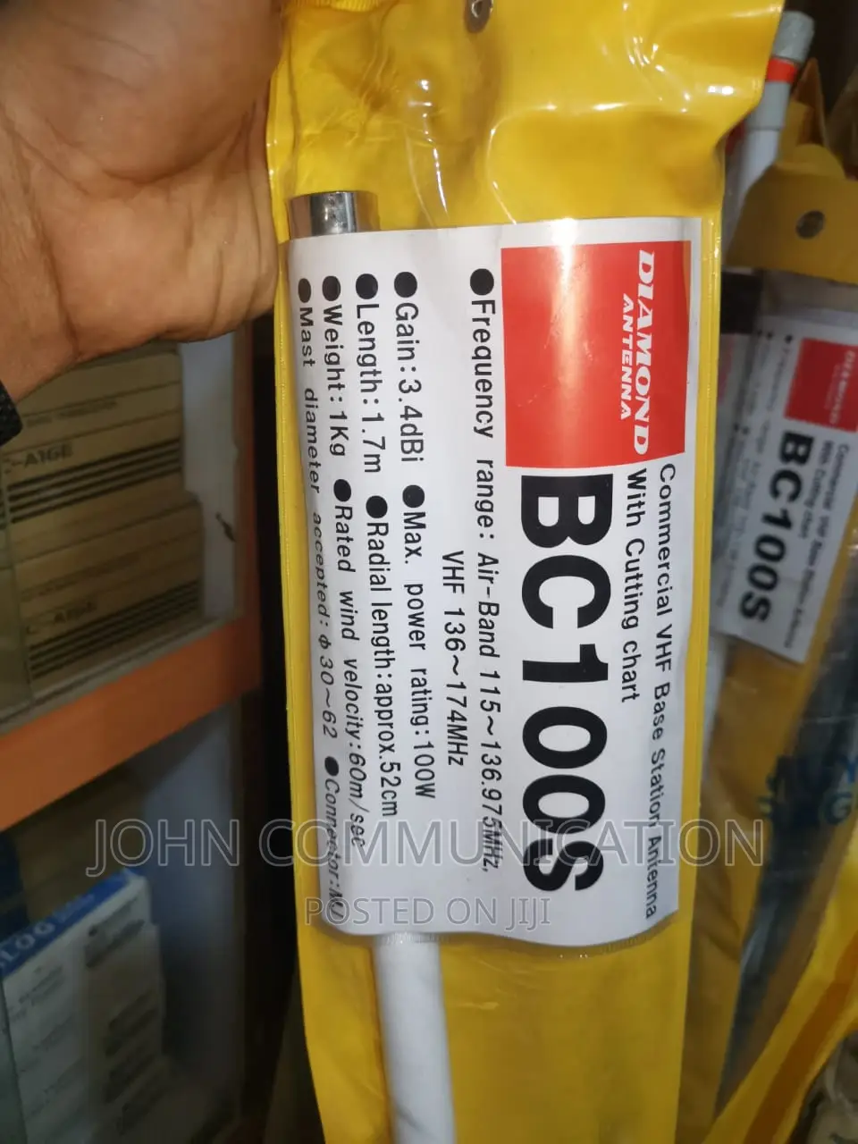 Diamond Antenna VHF Bc 100S