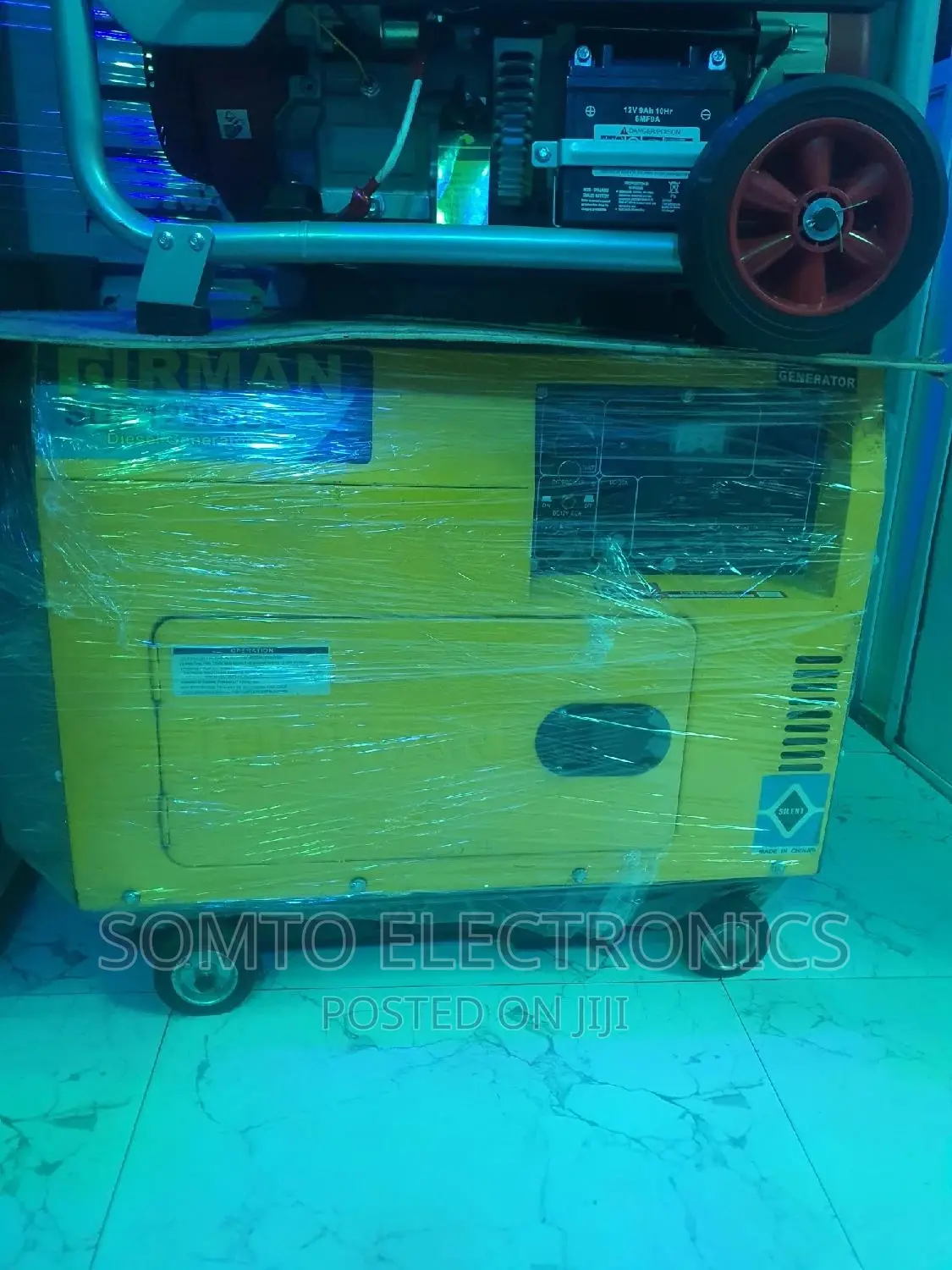 10kva Original Fireman Soundproof Generator With 100% Copper