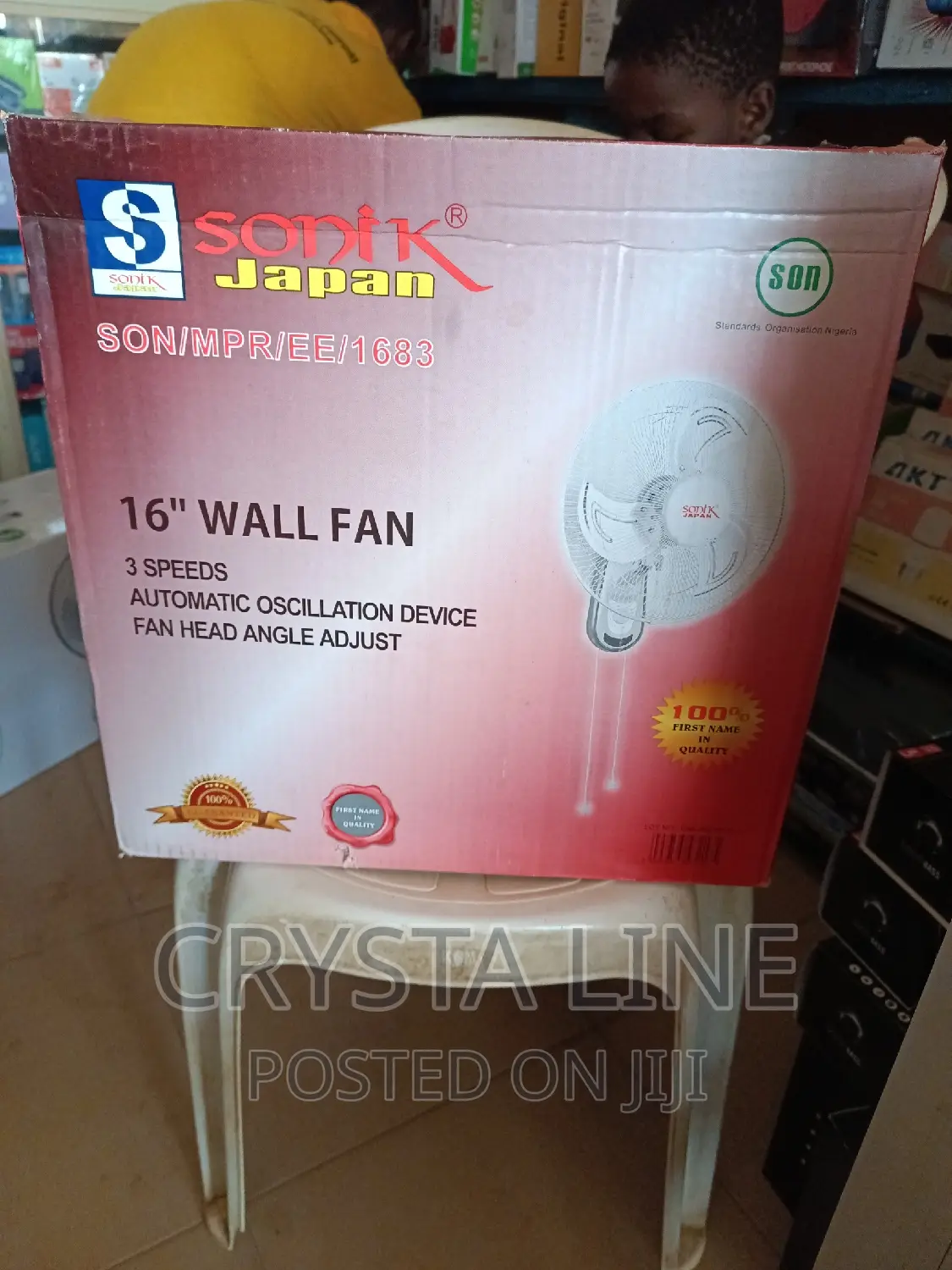 16 Inches Sonik Japan Wall Fan