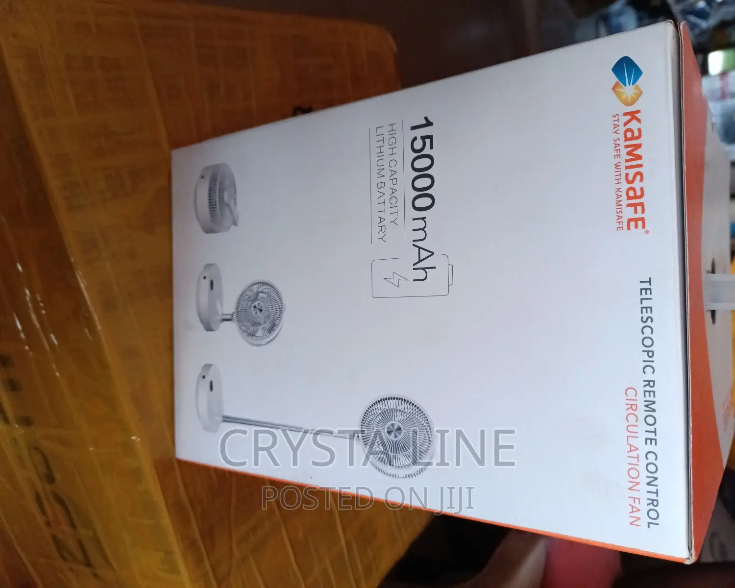 Km-F0380 Kamisafe Rechargeable Fan