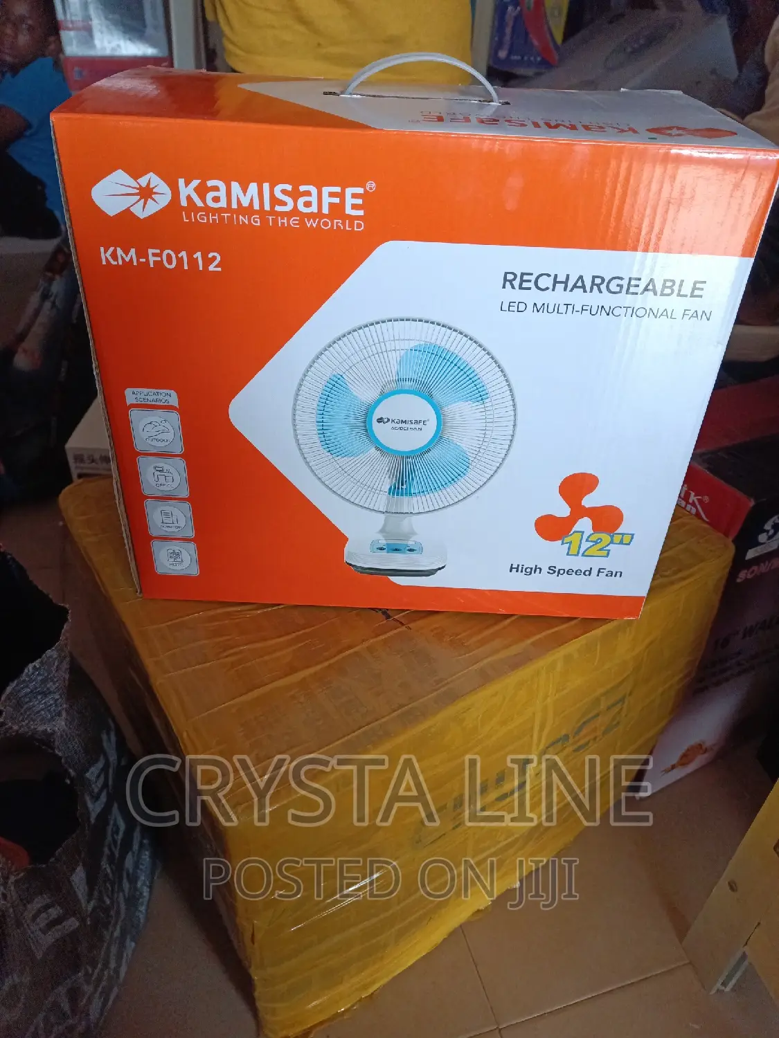 Kamisafe Rechargeable Fan