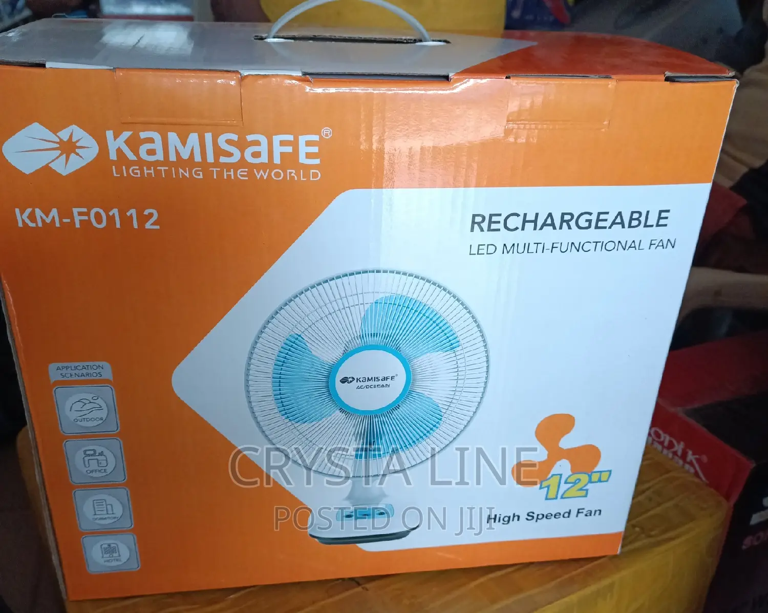 Kamisafe Rechargeable Fan