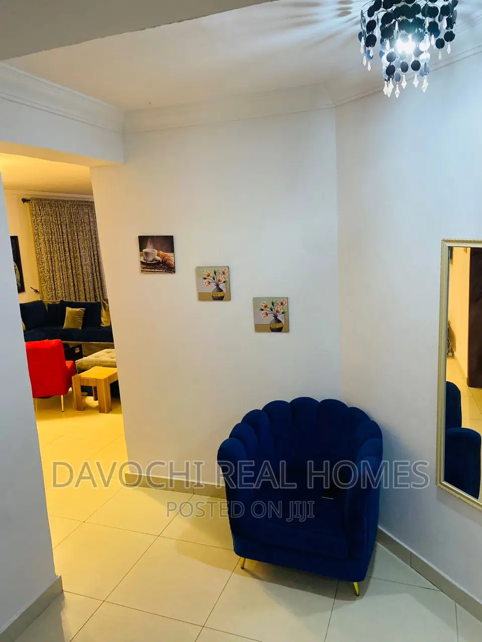 Furnished 3bdrm Apartment in Chevron Drive, Lekki for rent
