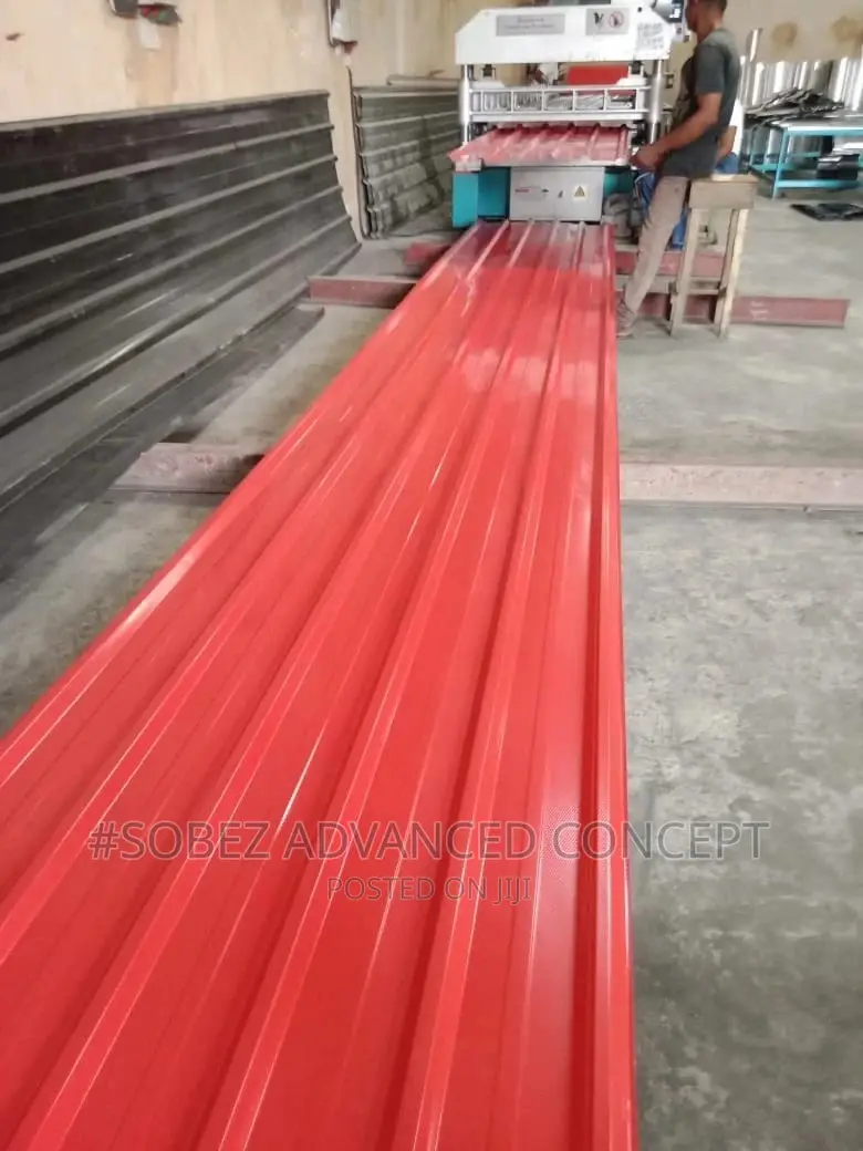 Red Long Span Aluminum Coil