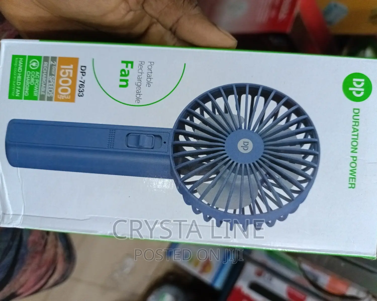 Dp Portable Rechargeable Fan