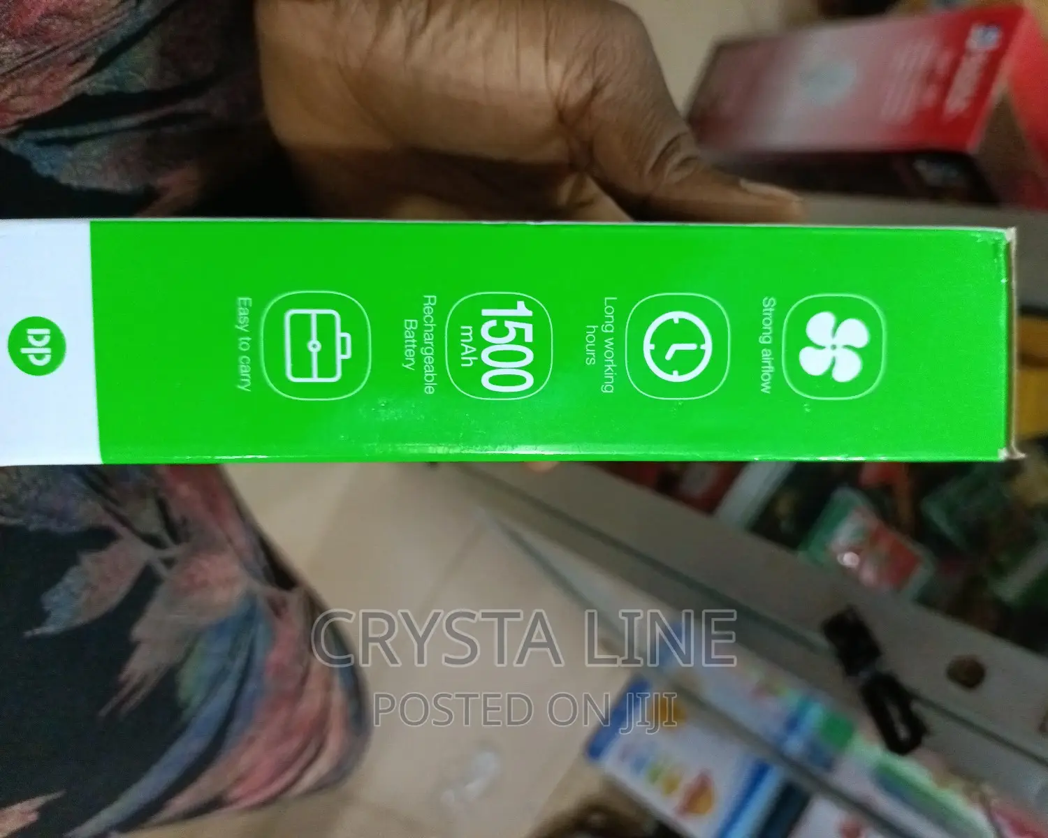 Dp Portable Rechargeable Fan