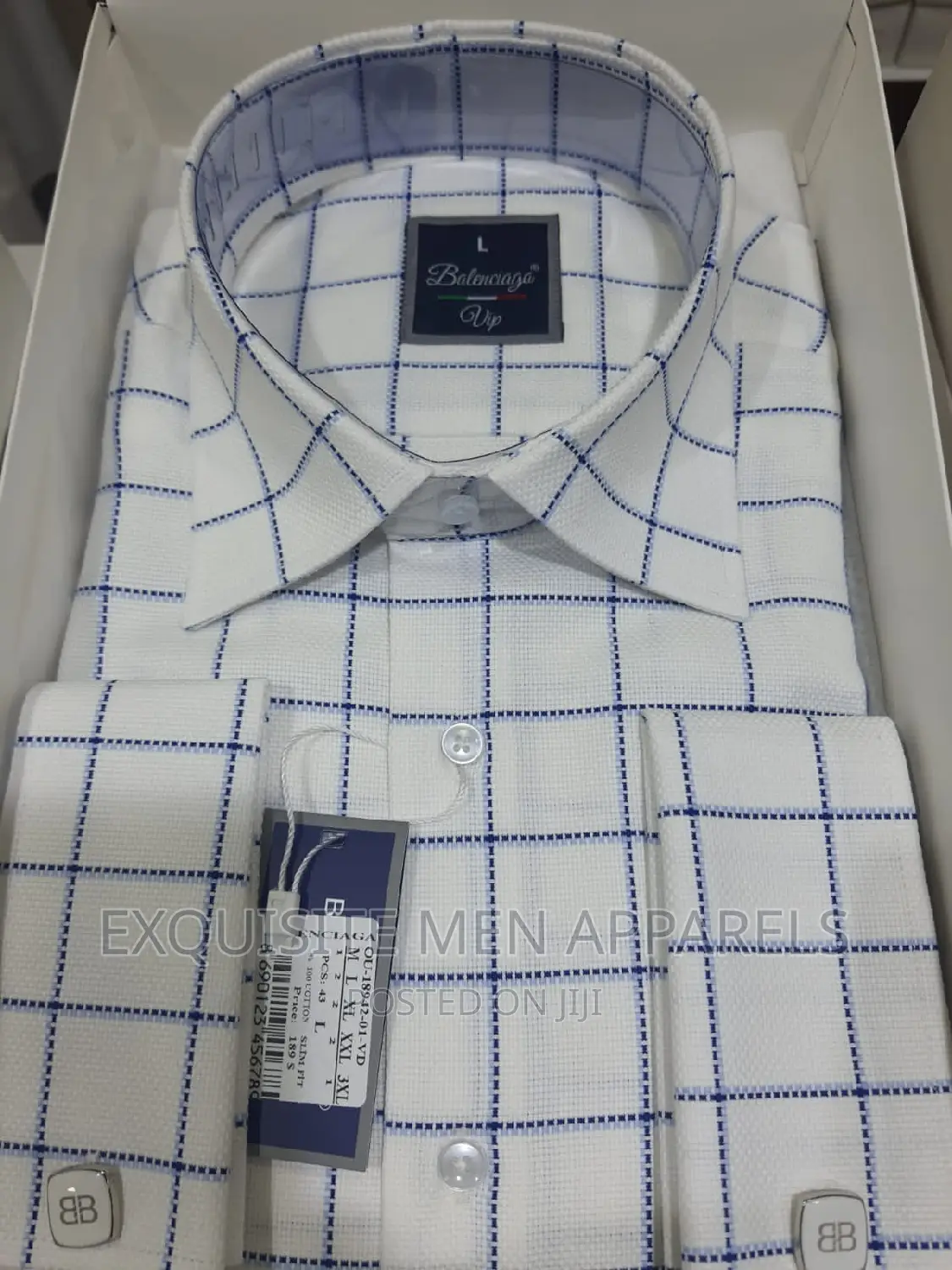 Italian Balenciaga Official Men's Shirts