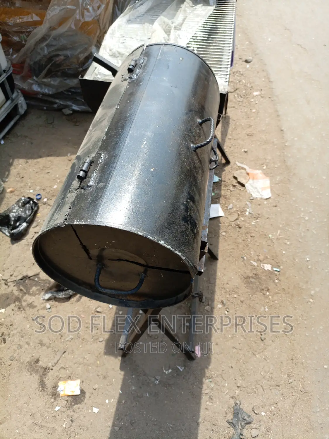 Portable Barbecue for Meat and Fish