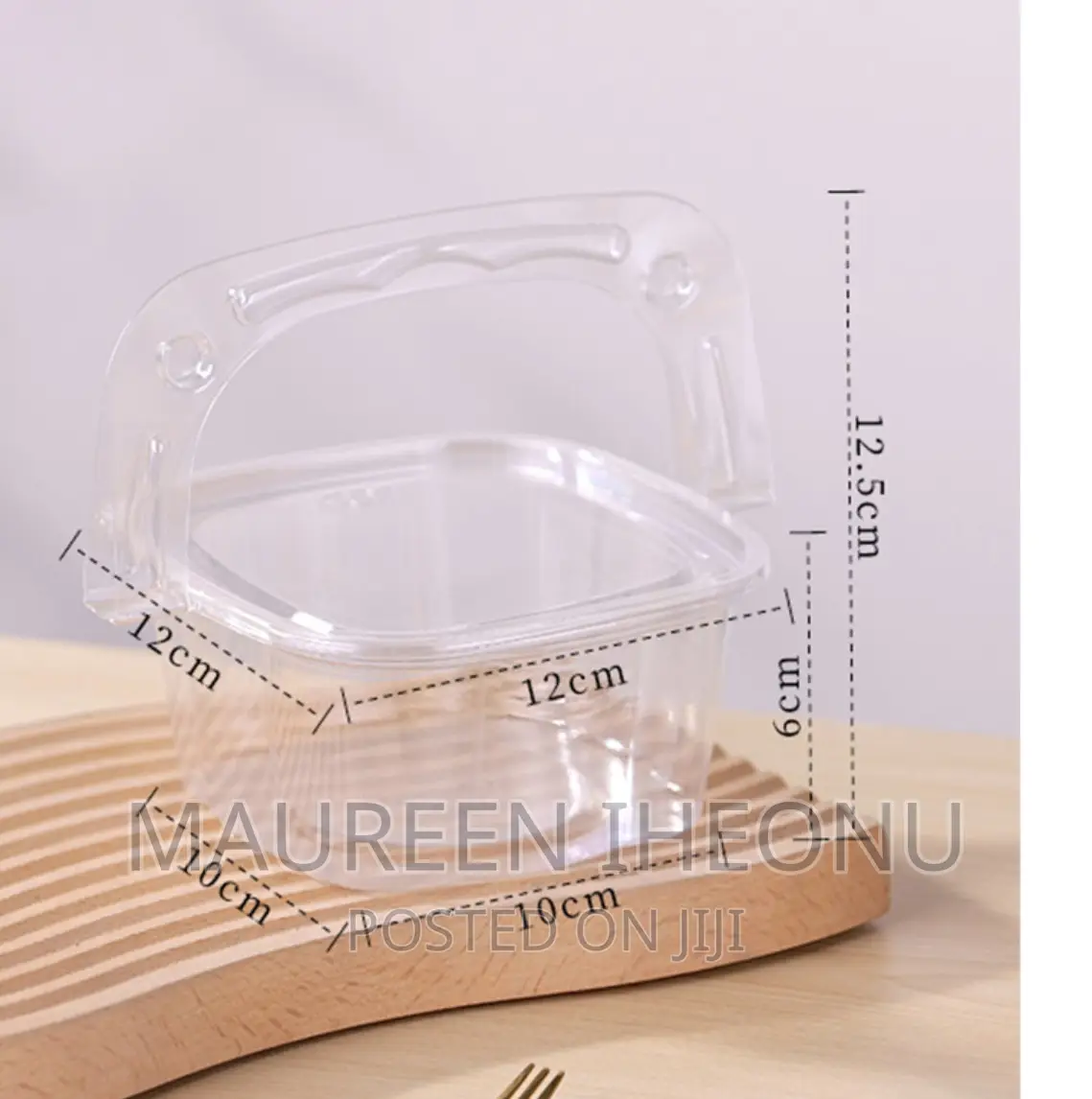 Transparent Bowl Pack for Salad/Parfait - 12pcs