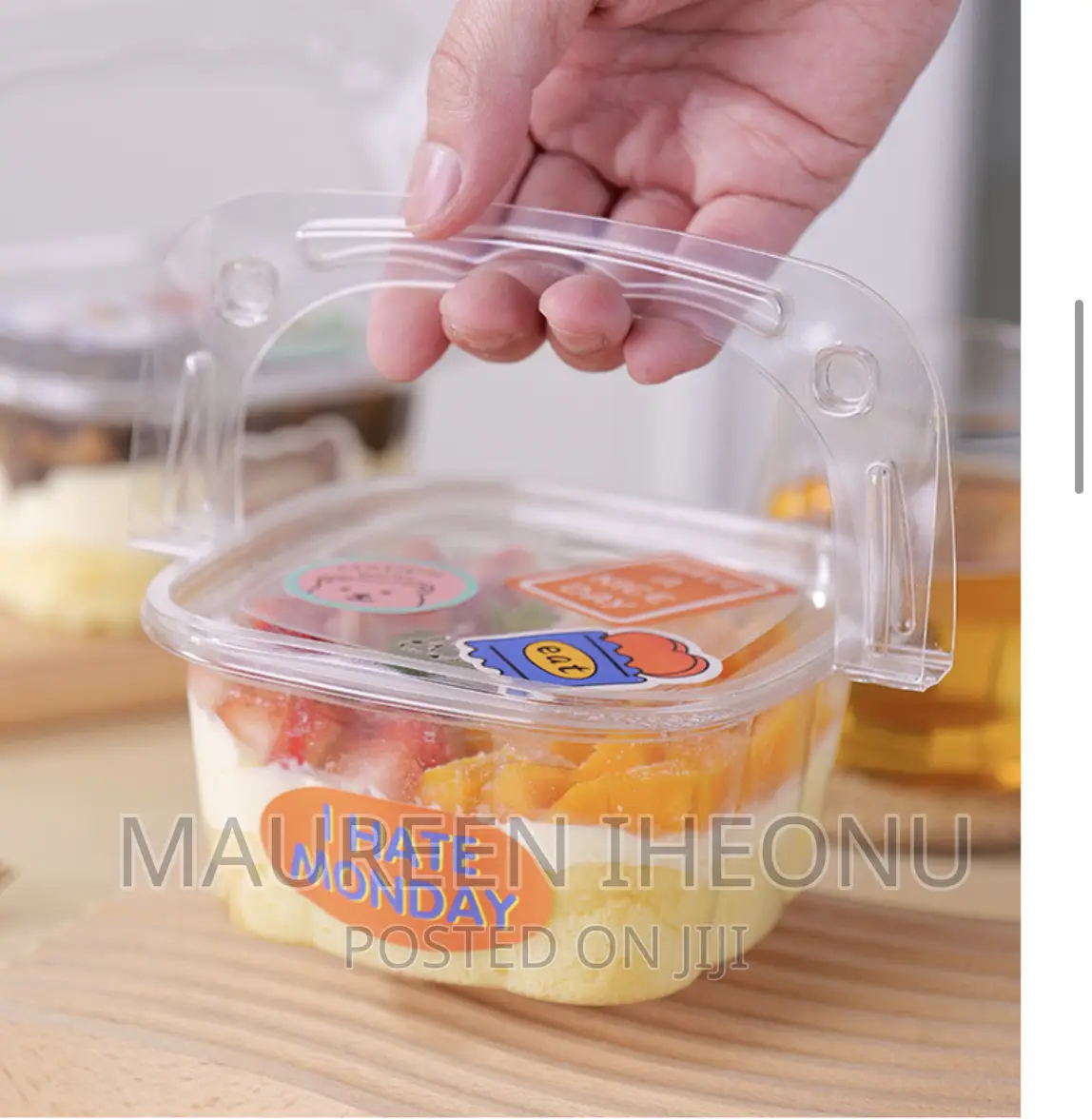 Transparent Bowl Pack for Salad/Parfait - 12pcs