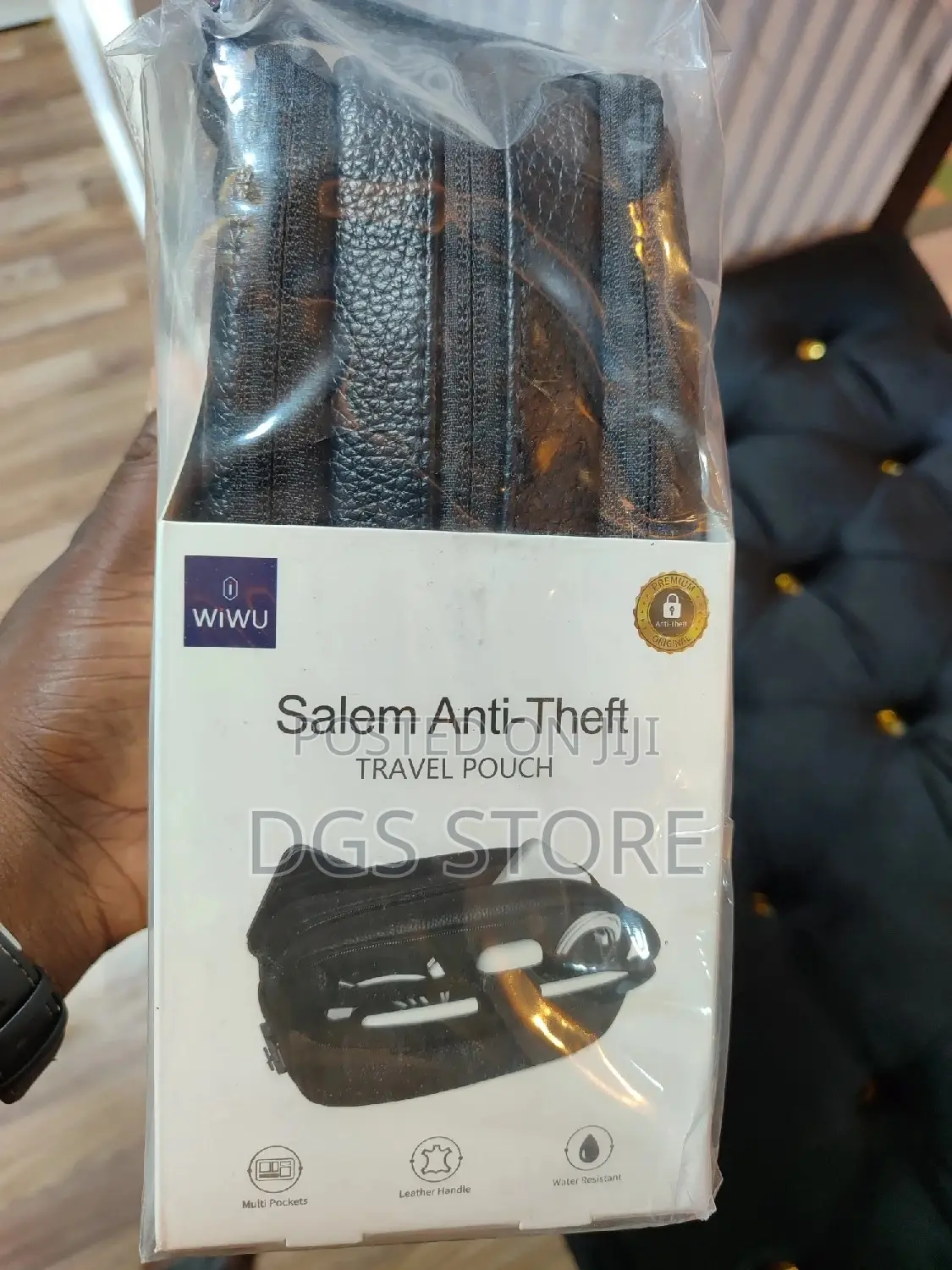 Wiwu Salem Anti Theft Travel Pouch