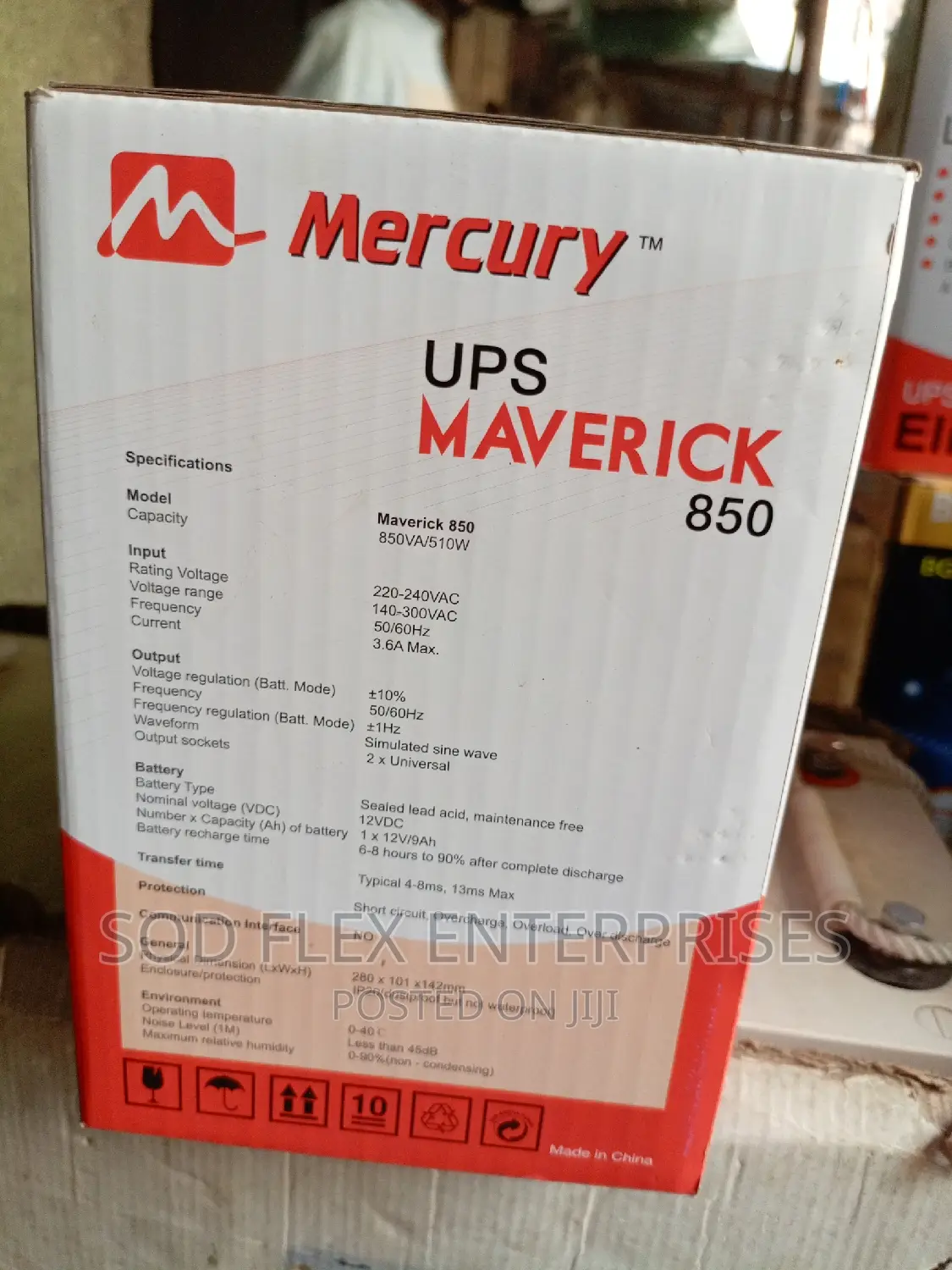 850va Mercury Ups