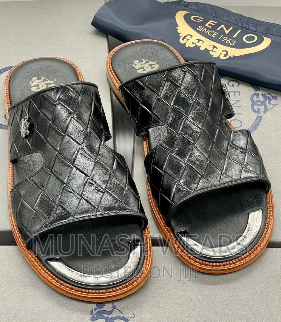 Pure Italian Leather Genio Slipers