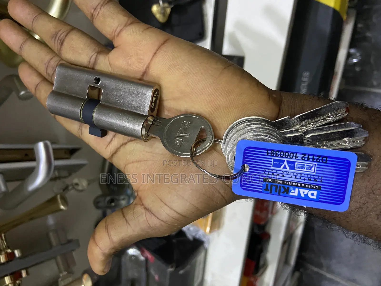 Original Premium Turkey Security Steel Door Cylinder Lock