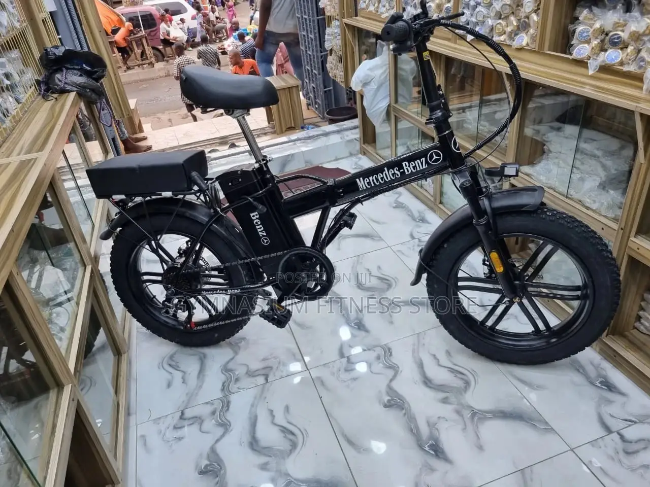 Mercedes-benz Electrical Bicycle Black