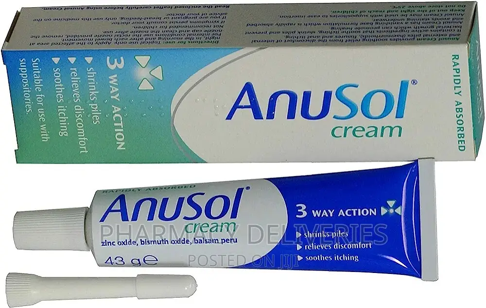 Anusol Cream For Shrinkage And Treatment For Pile Hammeriod