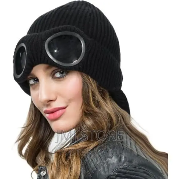 Head Warmer With Beanie Glasses