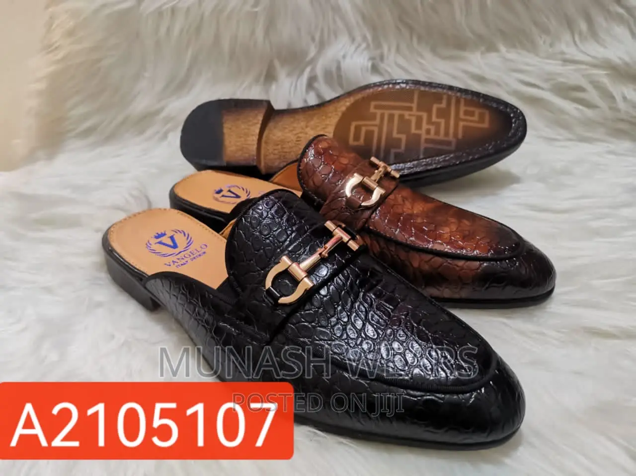 Casual Leather Half Shoe W