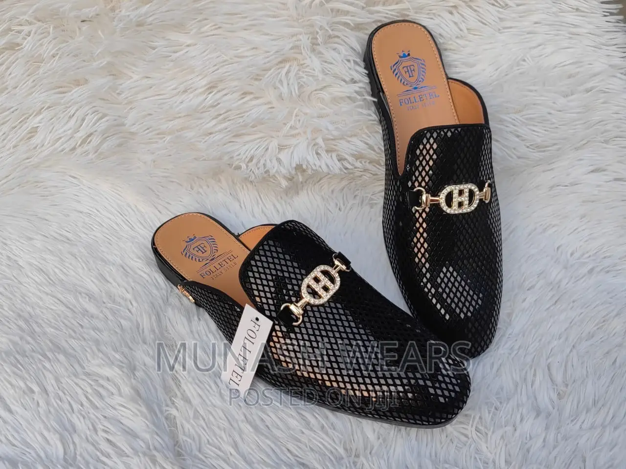 Casual Leather Half Shoe W