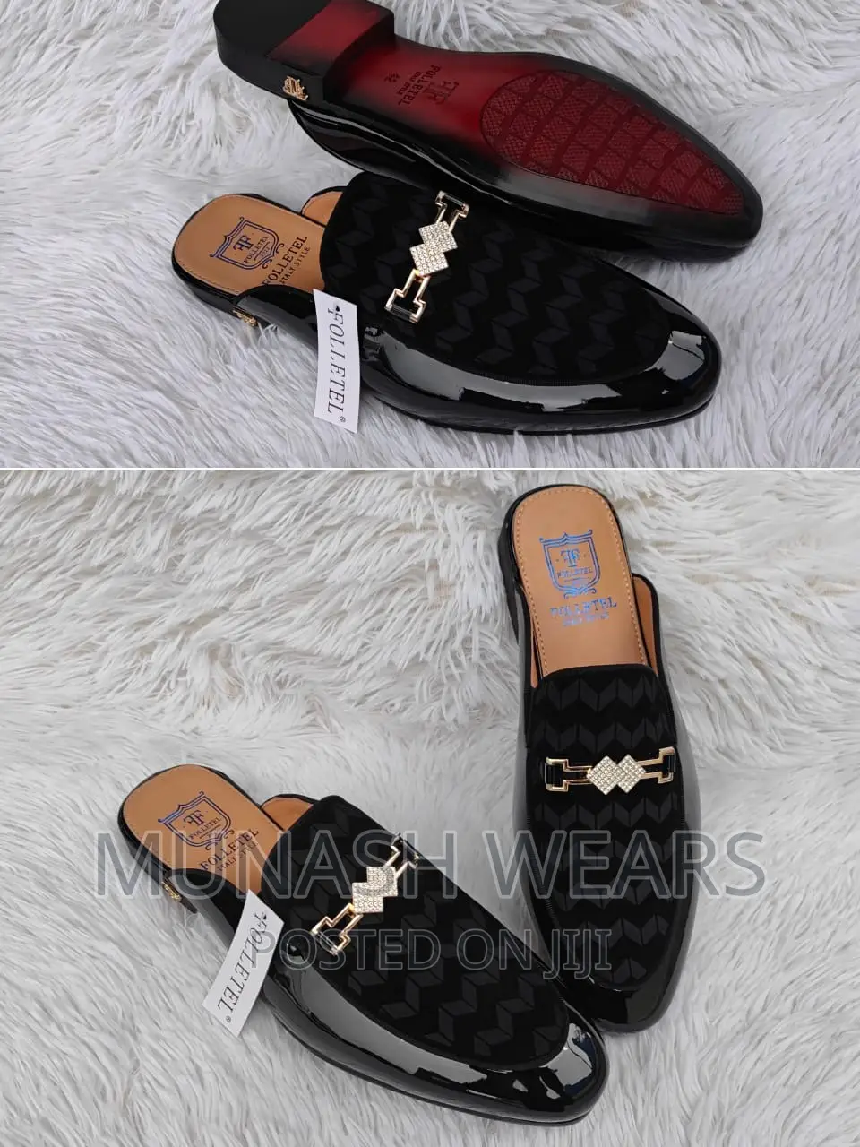Casual Leather Half Shoe W