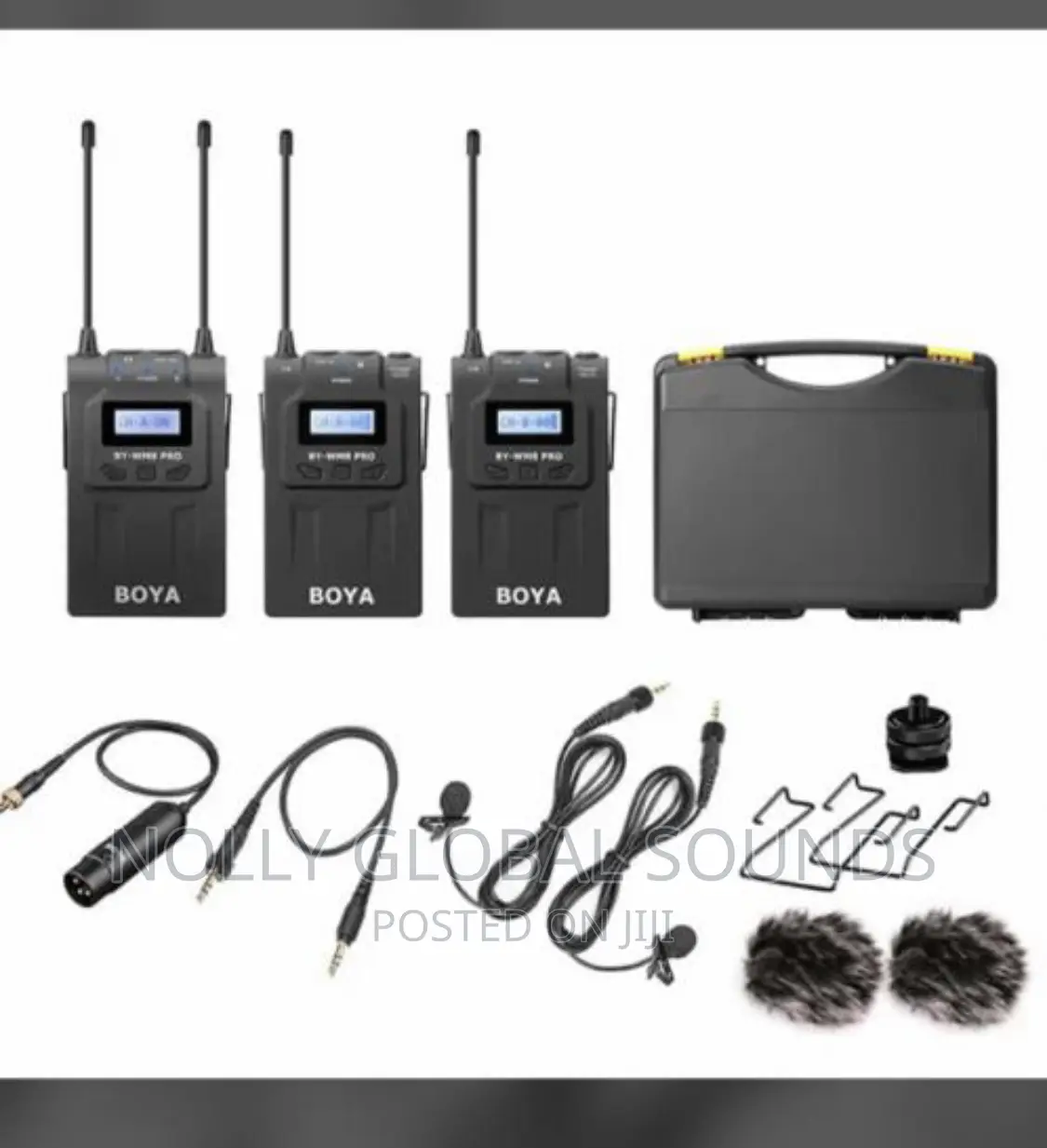 Boya Wireless Microphone, BY Wm8 Pro-. 2in1 Lapel Body Mic