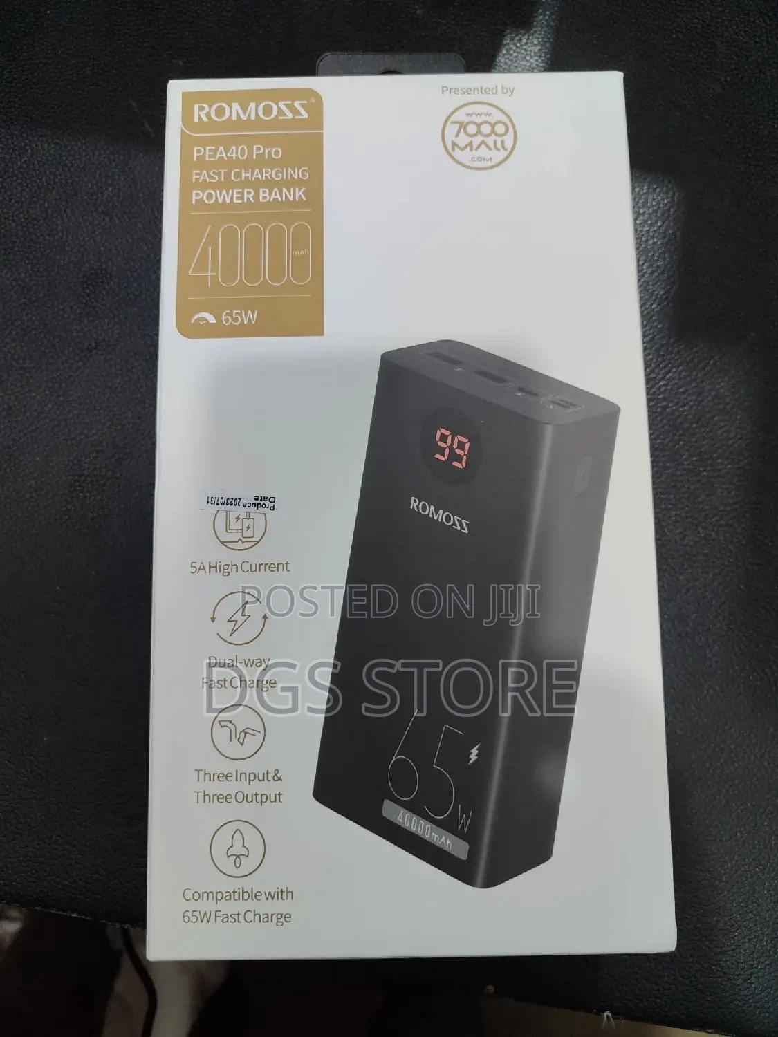Romoss PEA 40 Pro 40,000mah 65w Power Bank