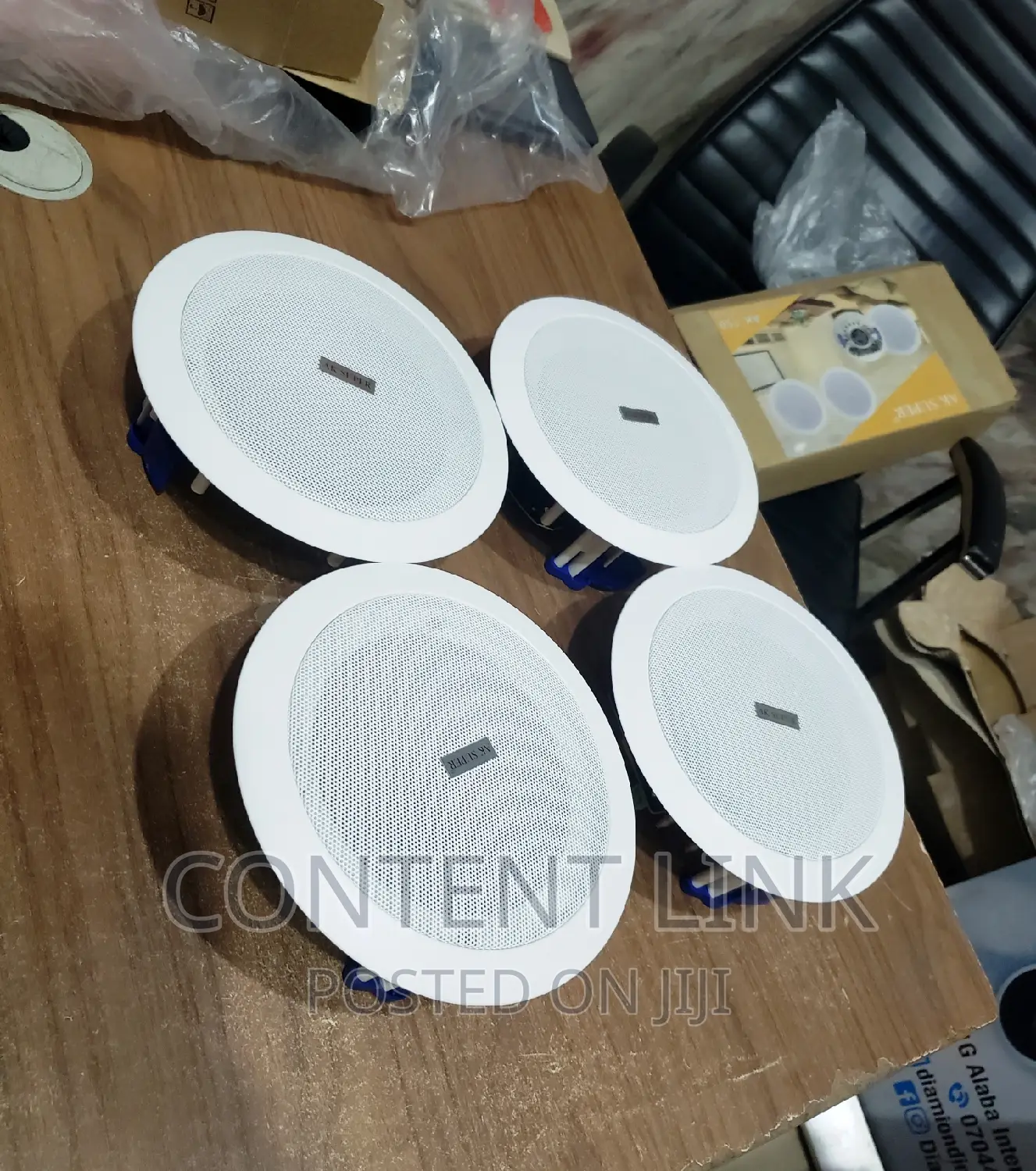 Smart Home 4 in 1 Bluetooth Ceiling/Pop Speakers