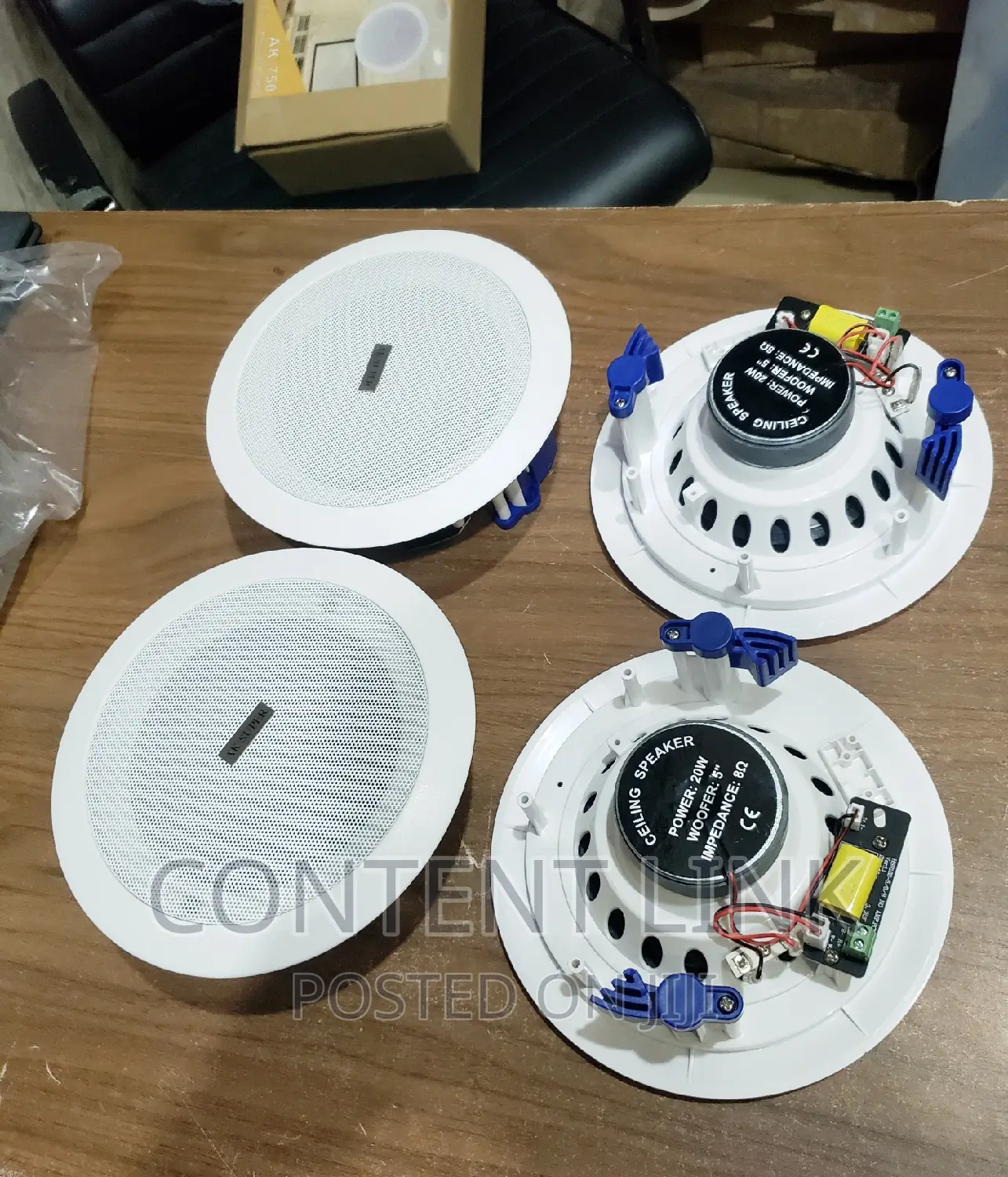 Smart Home 4 in 1 Bluetooth Ceiling/Pop Speakers