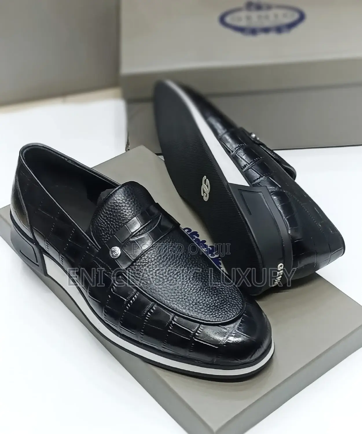 Most Wanted Leather Shoes for Men's Genio Available in Store