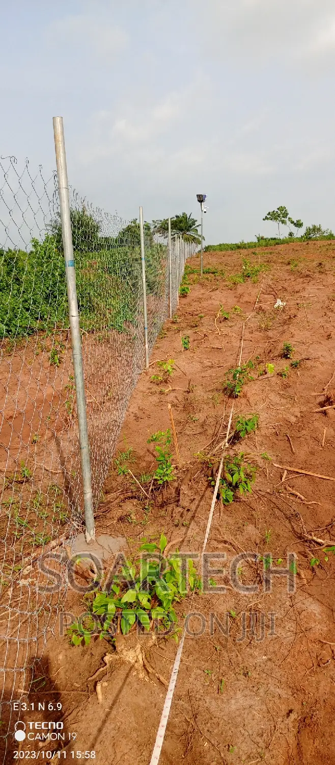 65 Acers of Farm Land Fence With Soartech Chain Link Fence